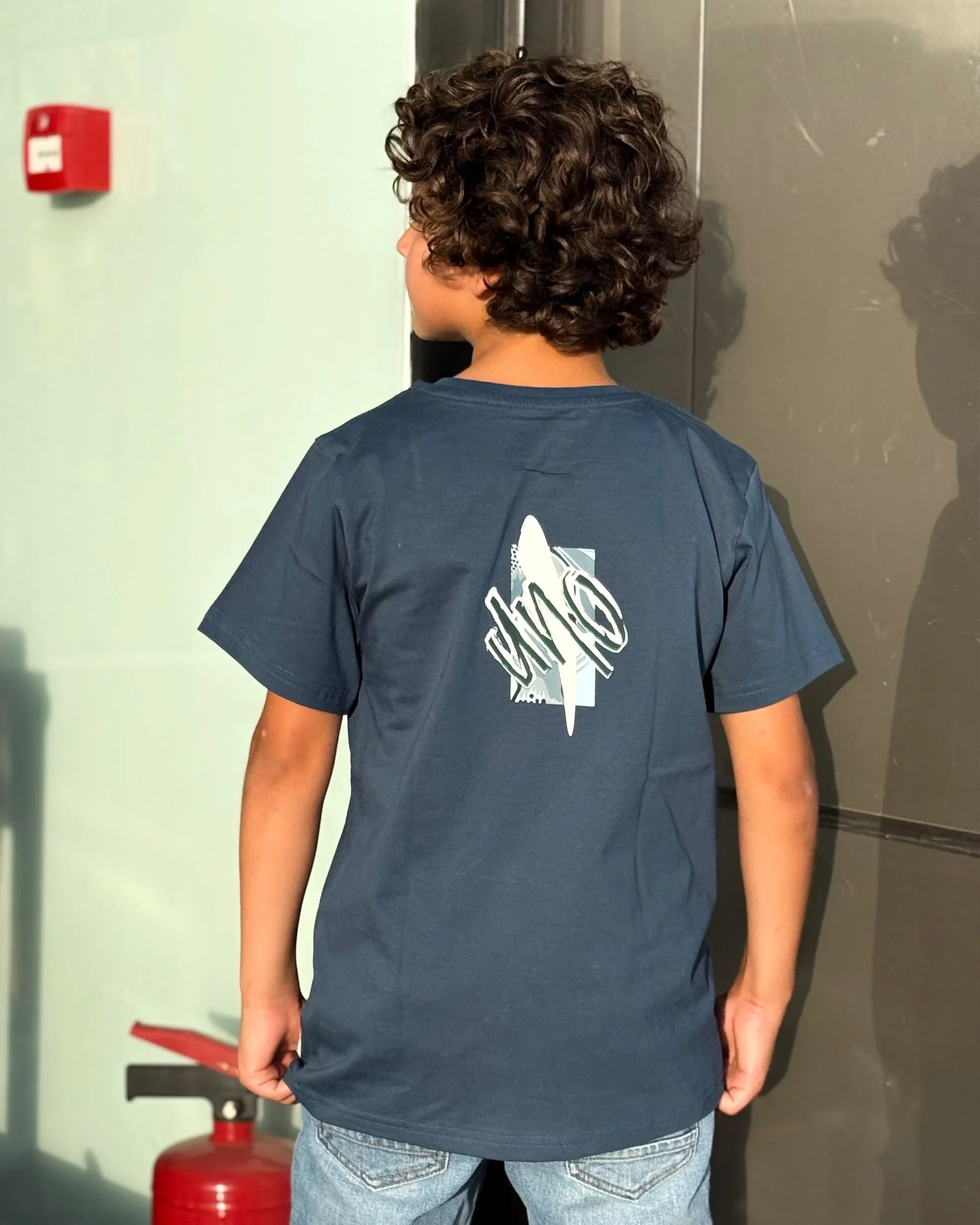 NAS Trends - Uno Kids SS T-Shirt - Petrol 1