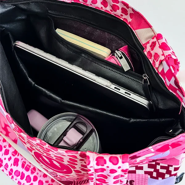 Covery - Poeny Totebag Hand Printed 3