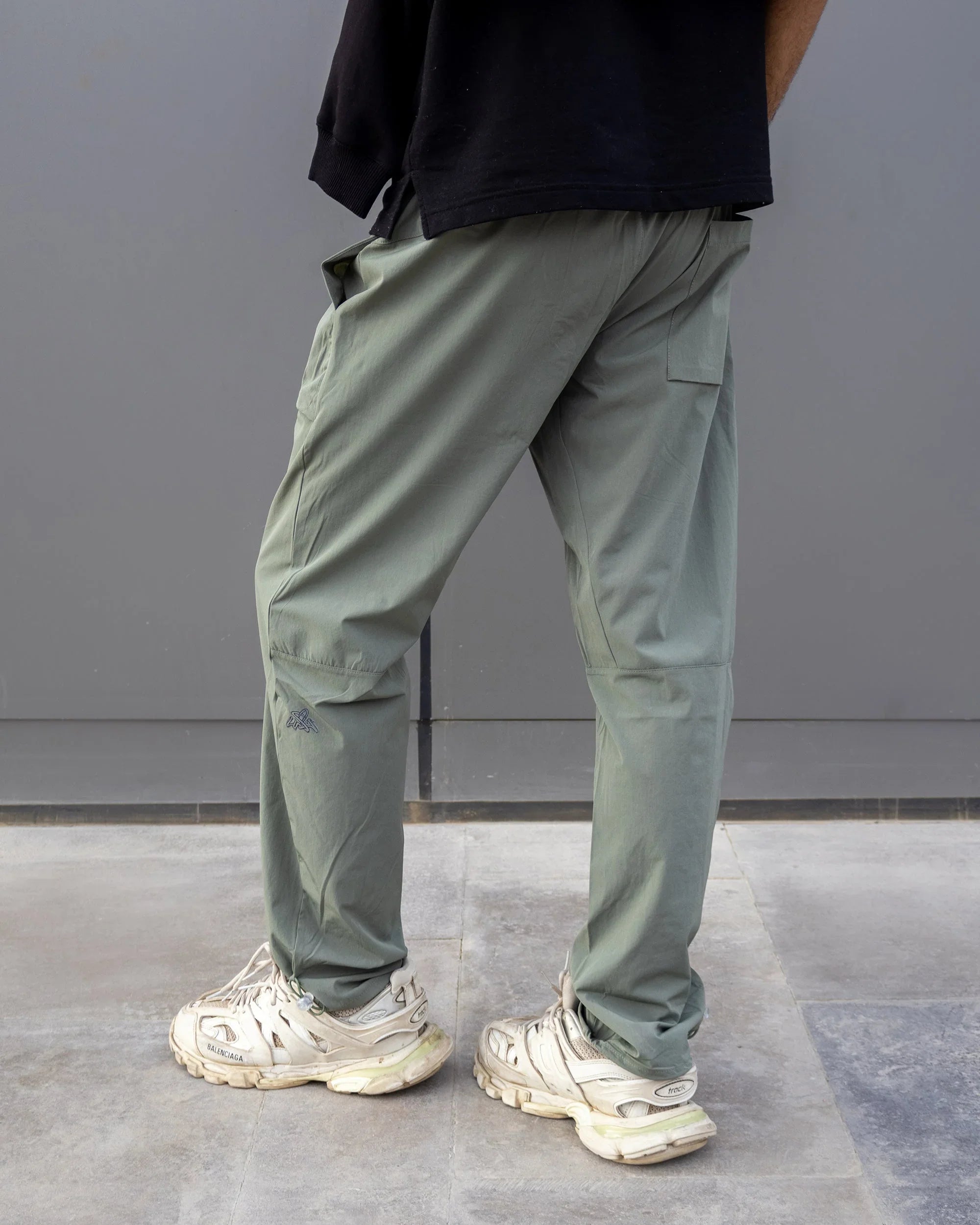 Basic Men Soft Pants - Olive - NAS Trends 3