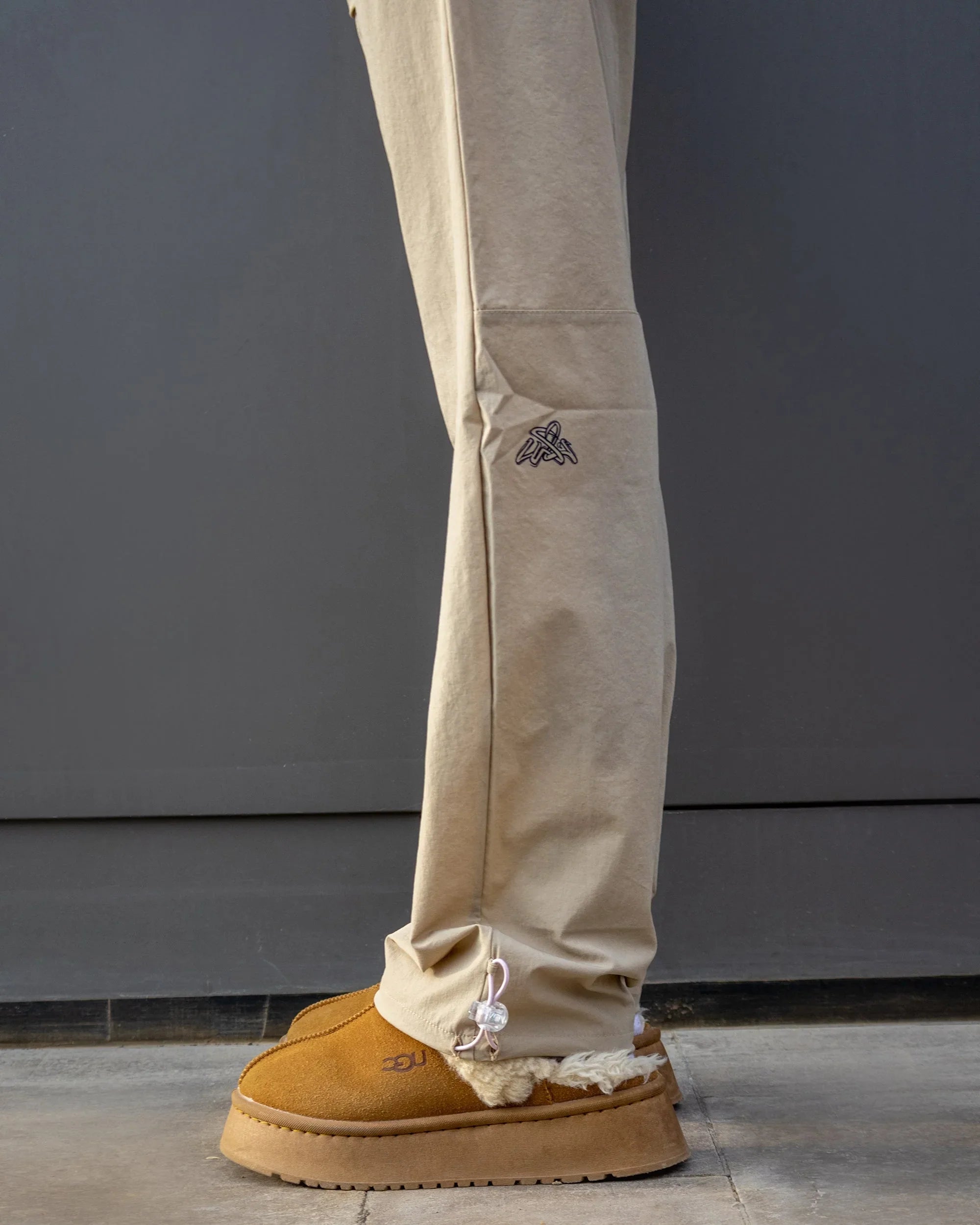 NAS Trends - Basic Women Soft Pants - Beige 2