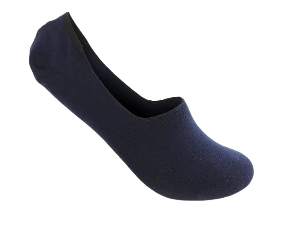 3 Feathers Invisible Antislip Cotton Socks Free Size Fits 40 - 45 for Men 5
