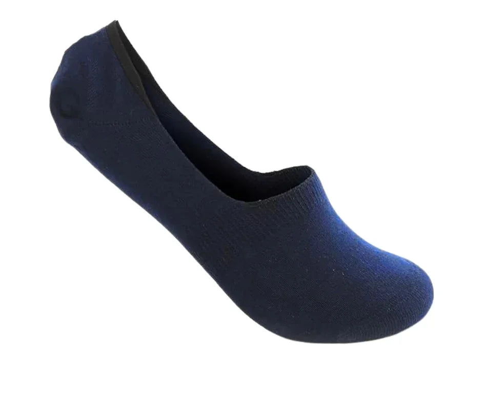 3 Feathers Invisible Antislip Cotton Socks Free Size Fits 40 - 45 for Men 6