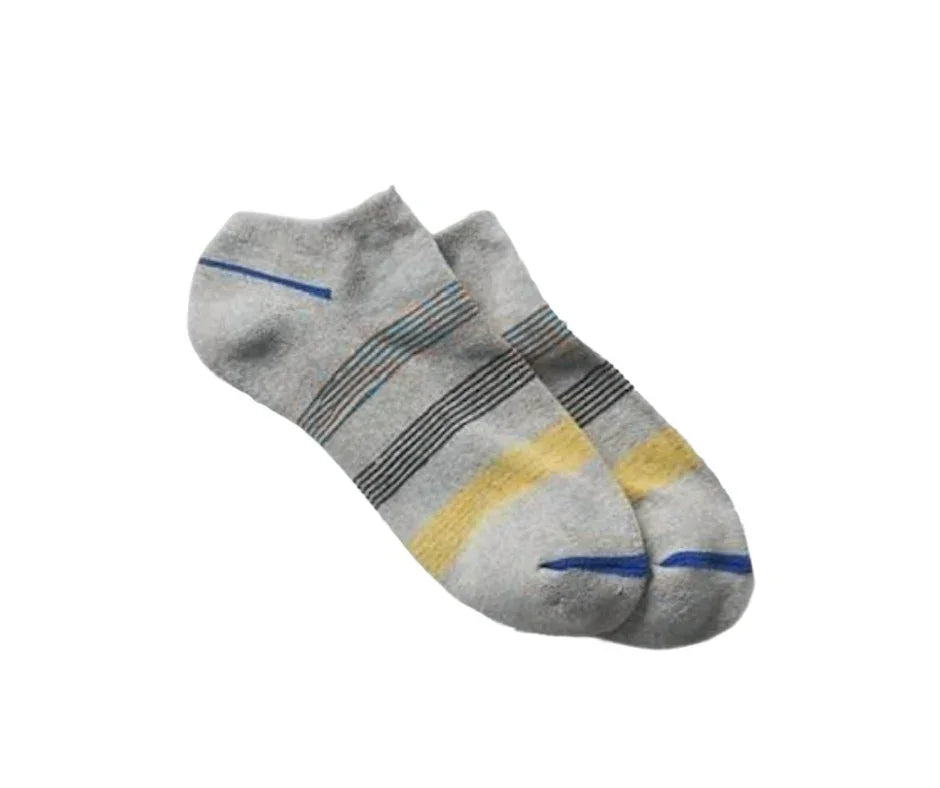 3 Feathers Cotton Ankle Socks Free Size Fits 40 - 45 for Men Multicolor 3