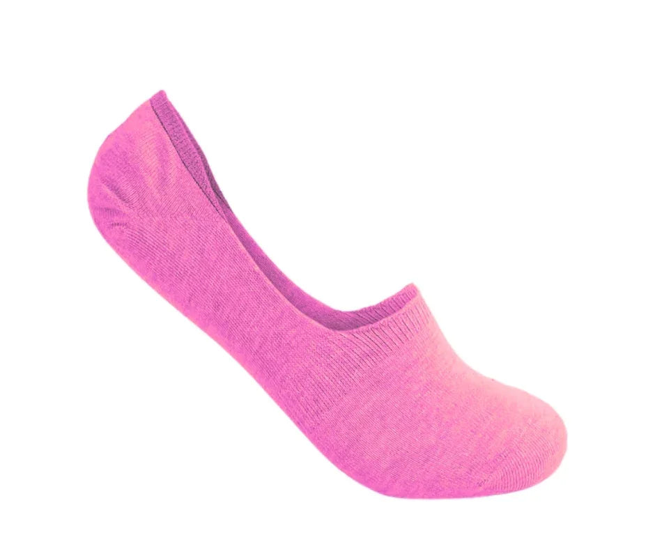 3 Feathers Invisible Antislip Cotton Socks Free Size Fits 36 - 41 for Women 3