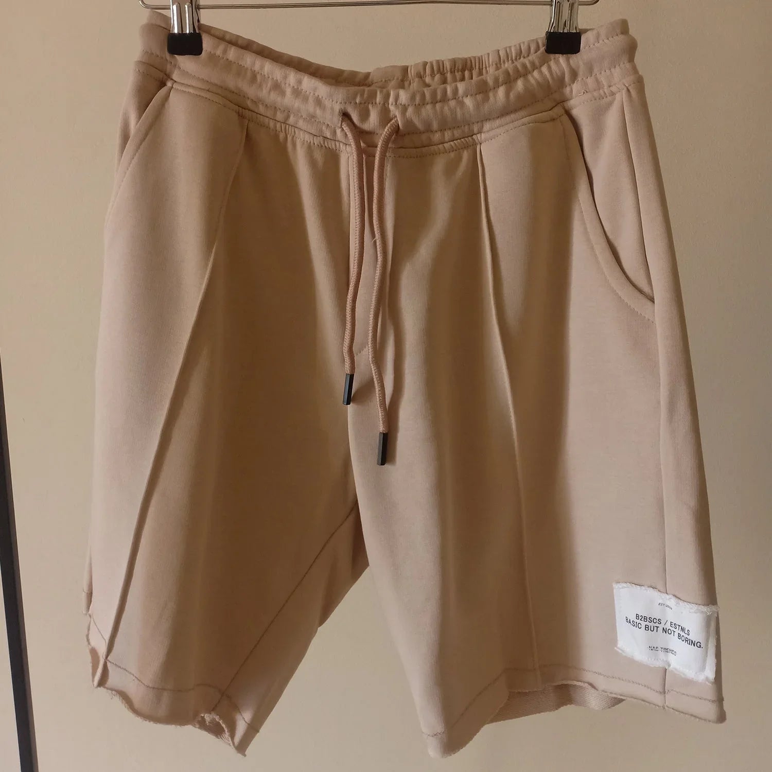 NAS Trends - Not Boring Unisex Short - Beige 2