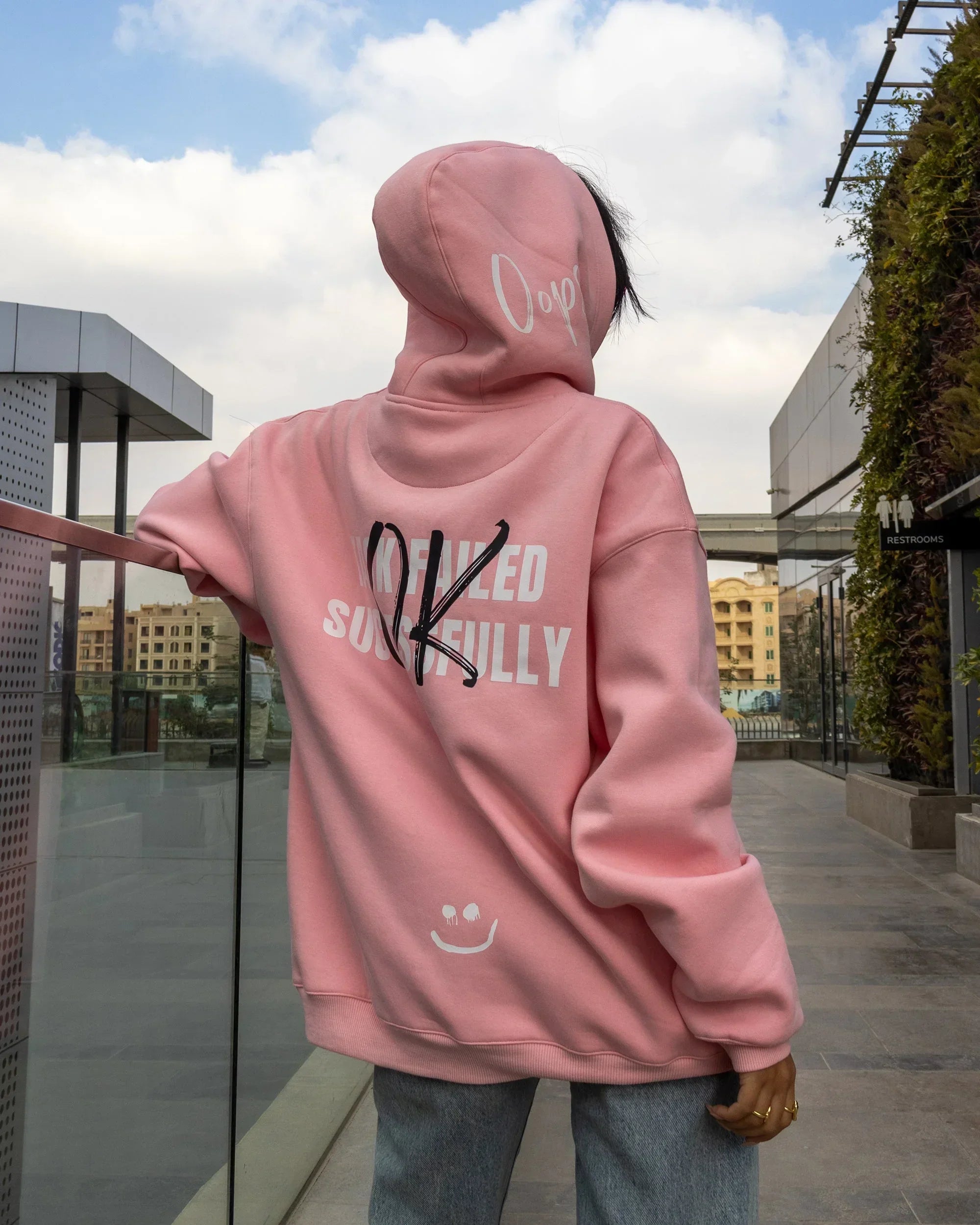 Successfully Unisex Oversized Hoodie - Rose - NAS Trends - Babazzaro