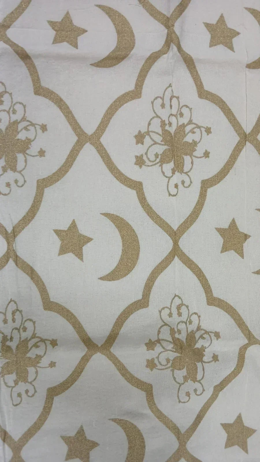 Lavender - Linen runner with Ramadan pattern print 2 3