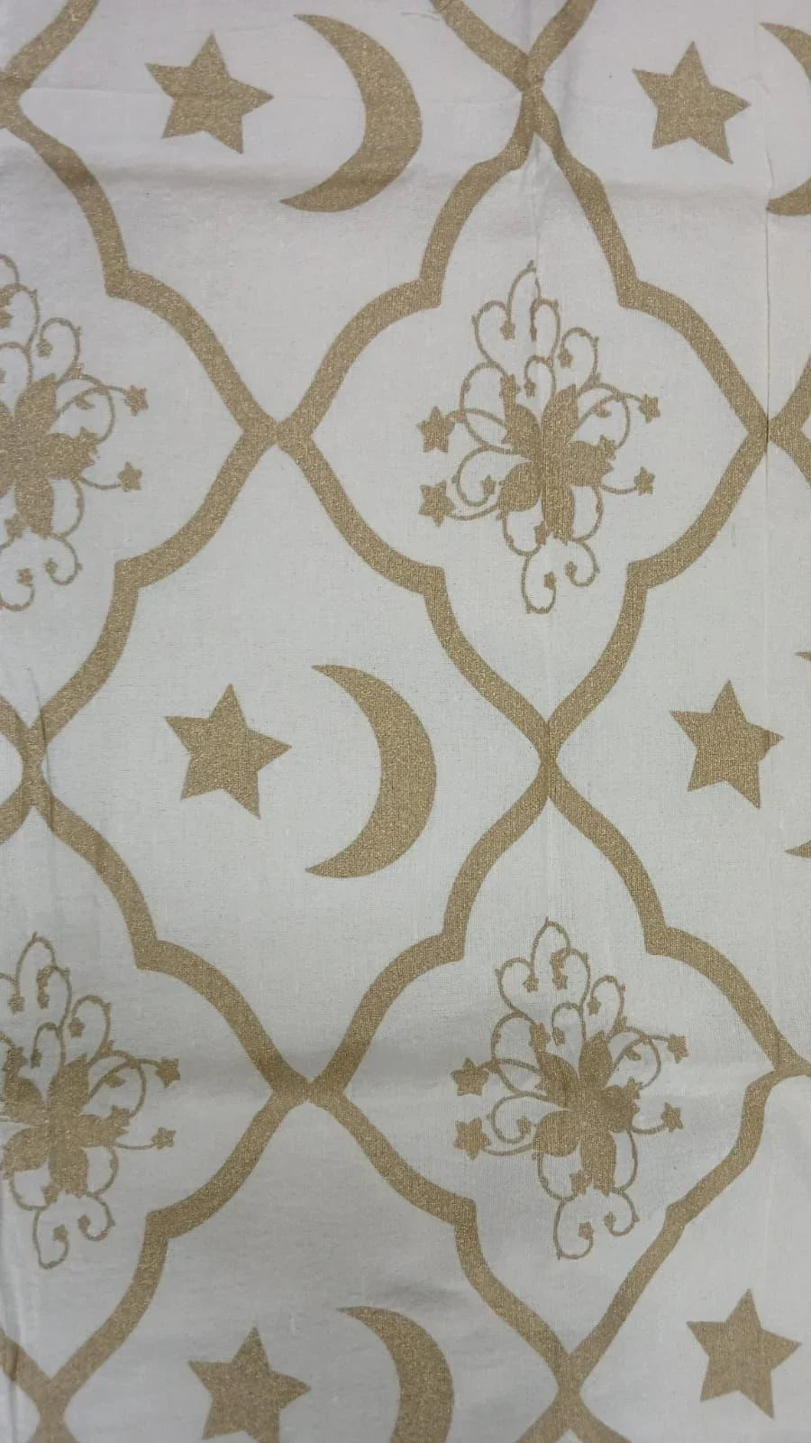 Lavender - Linen runner with Ramadan pattern print 2 3