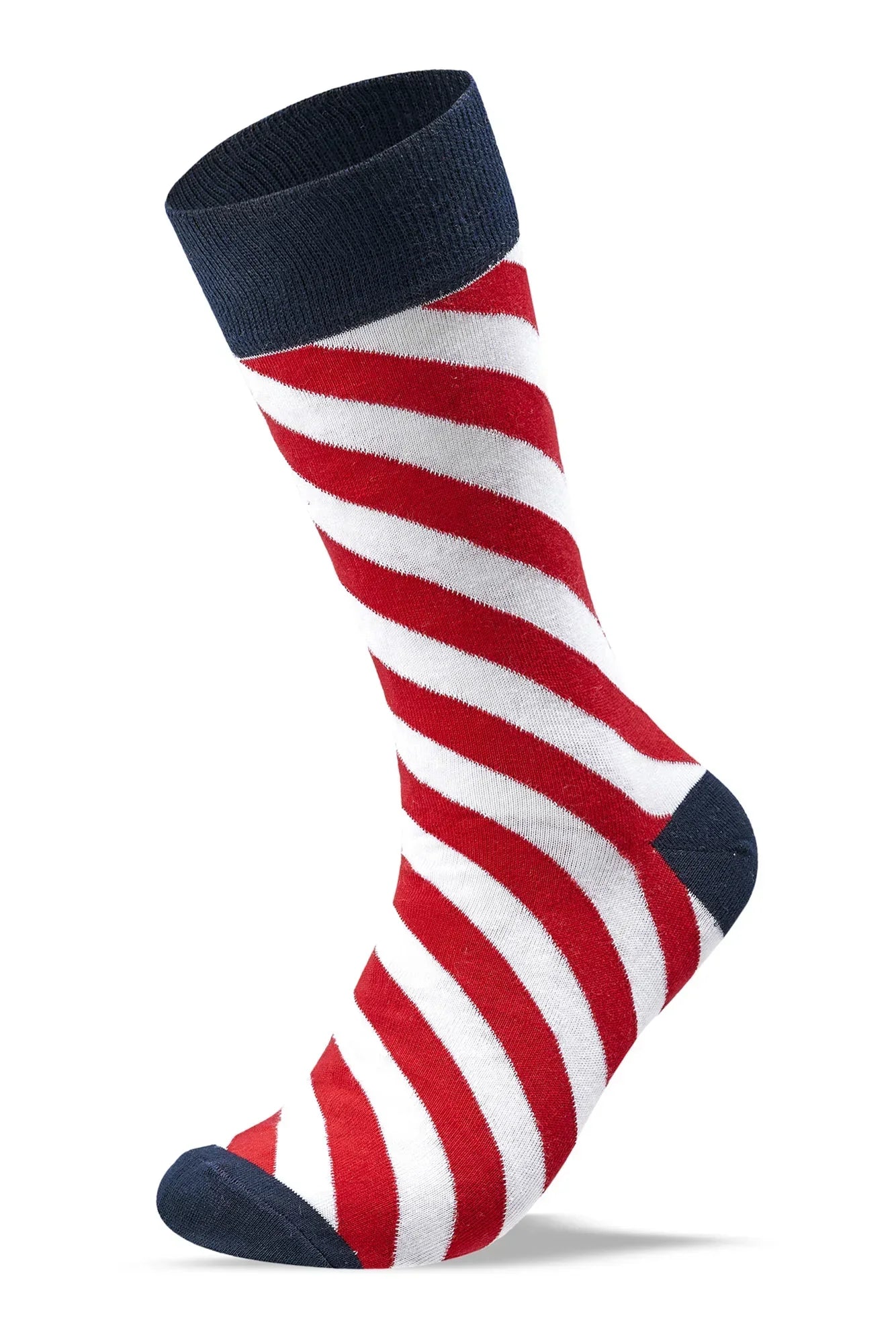 Men Set Of 3 Christmas Long Socks Gift Pattern 3 Multi Color - Sam Socks - Babazzaro