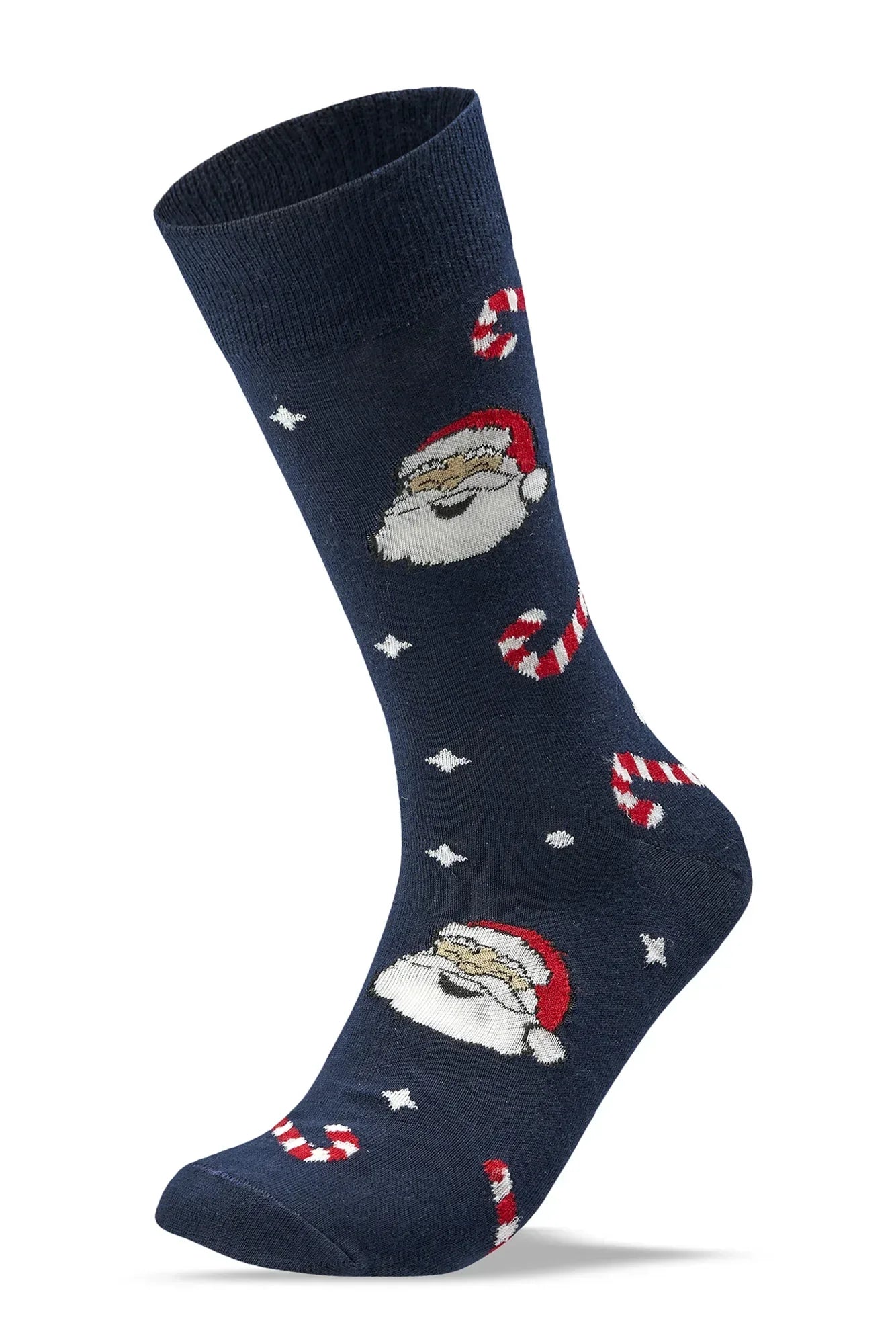 Men Set Of 3 Christmas Long Socks Gift Pattern 3 Multi Color - Sam Socks - Babazzaro