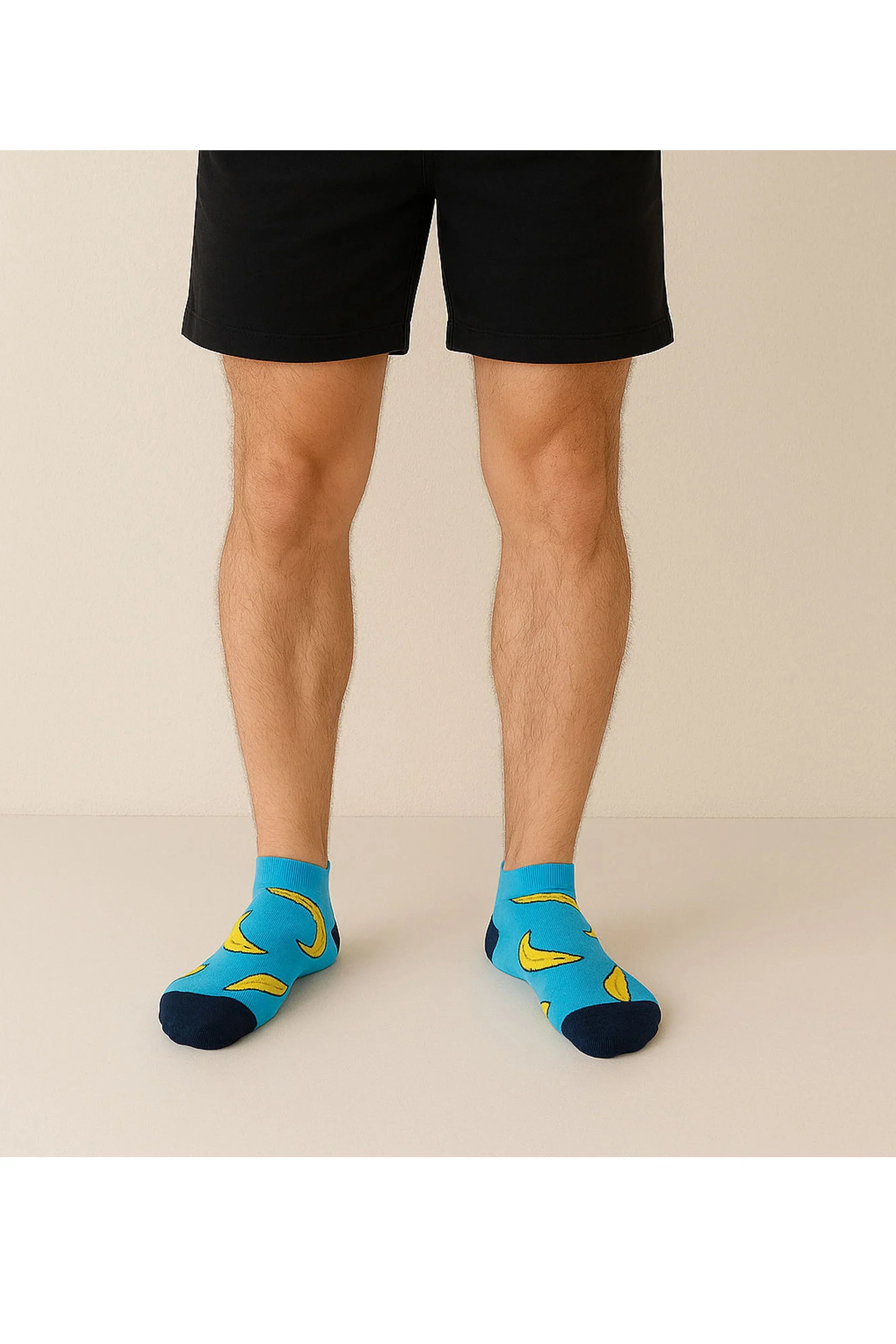 Men Set Of 3 Ankle Fruits Socks Multicolour - Sam Socks - Babazzaro