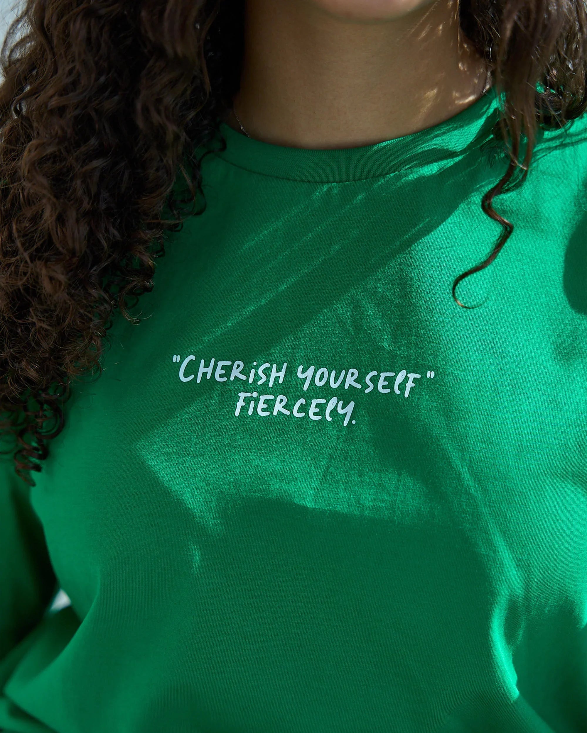 NAS Trends - Whispers Unisex Oversized SS T-Shirt - Green 5