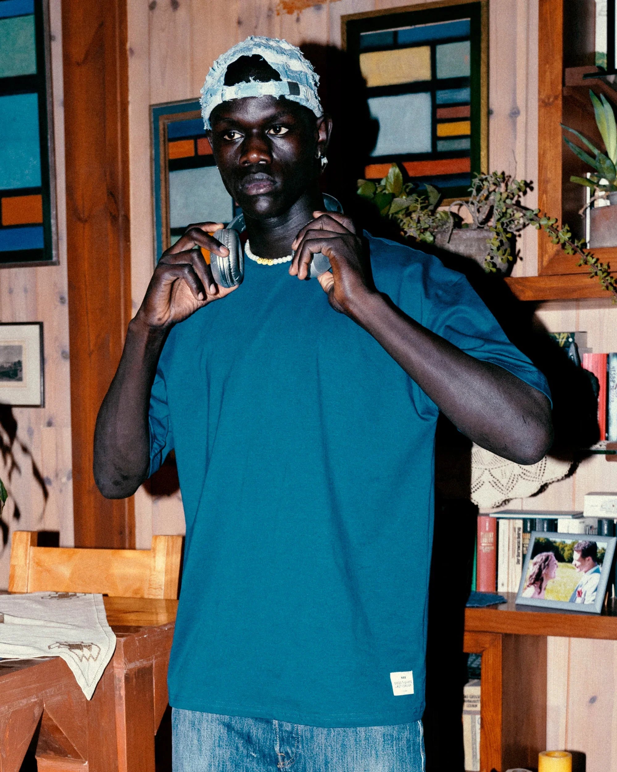 NAS Trends - Uno Unisex Oversized SS T-Shirt - Petrol 2