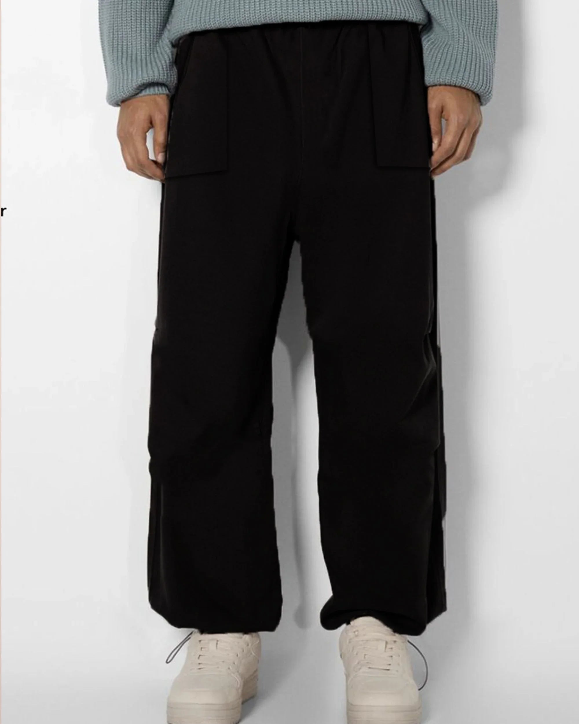 Basic Men Soft Pants - Black - NAS Trends 3