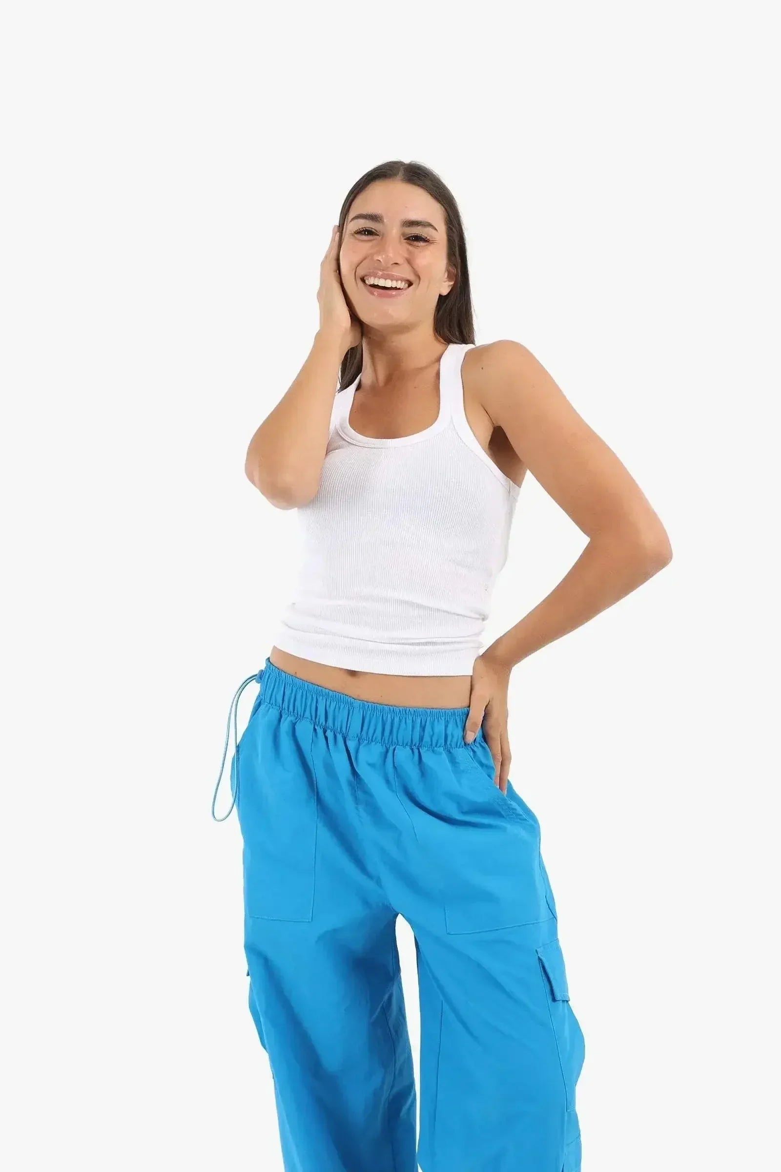 Carina - Plunge Round Neck Top 13