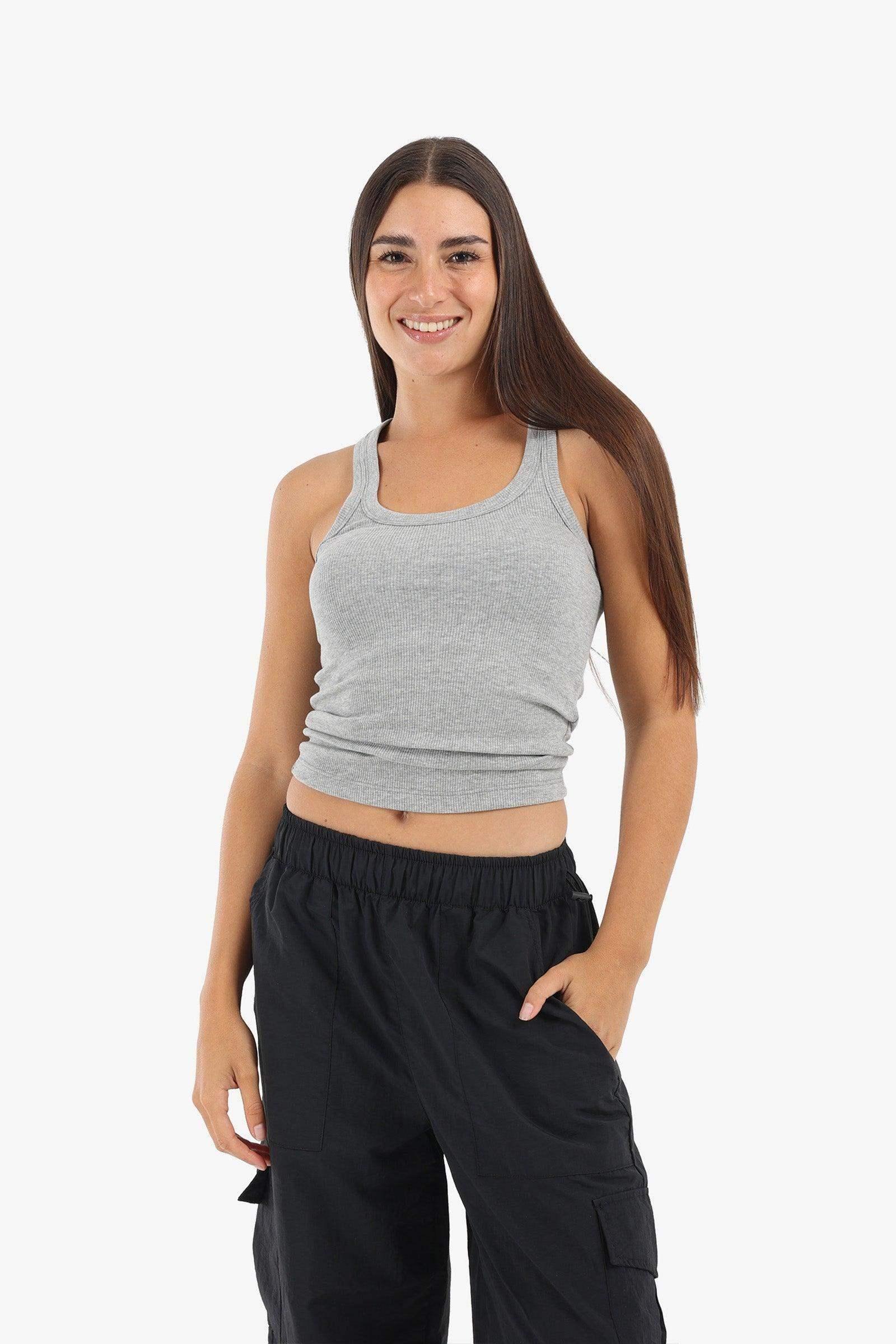 Carina - Plunge Round Neck Top 15