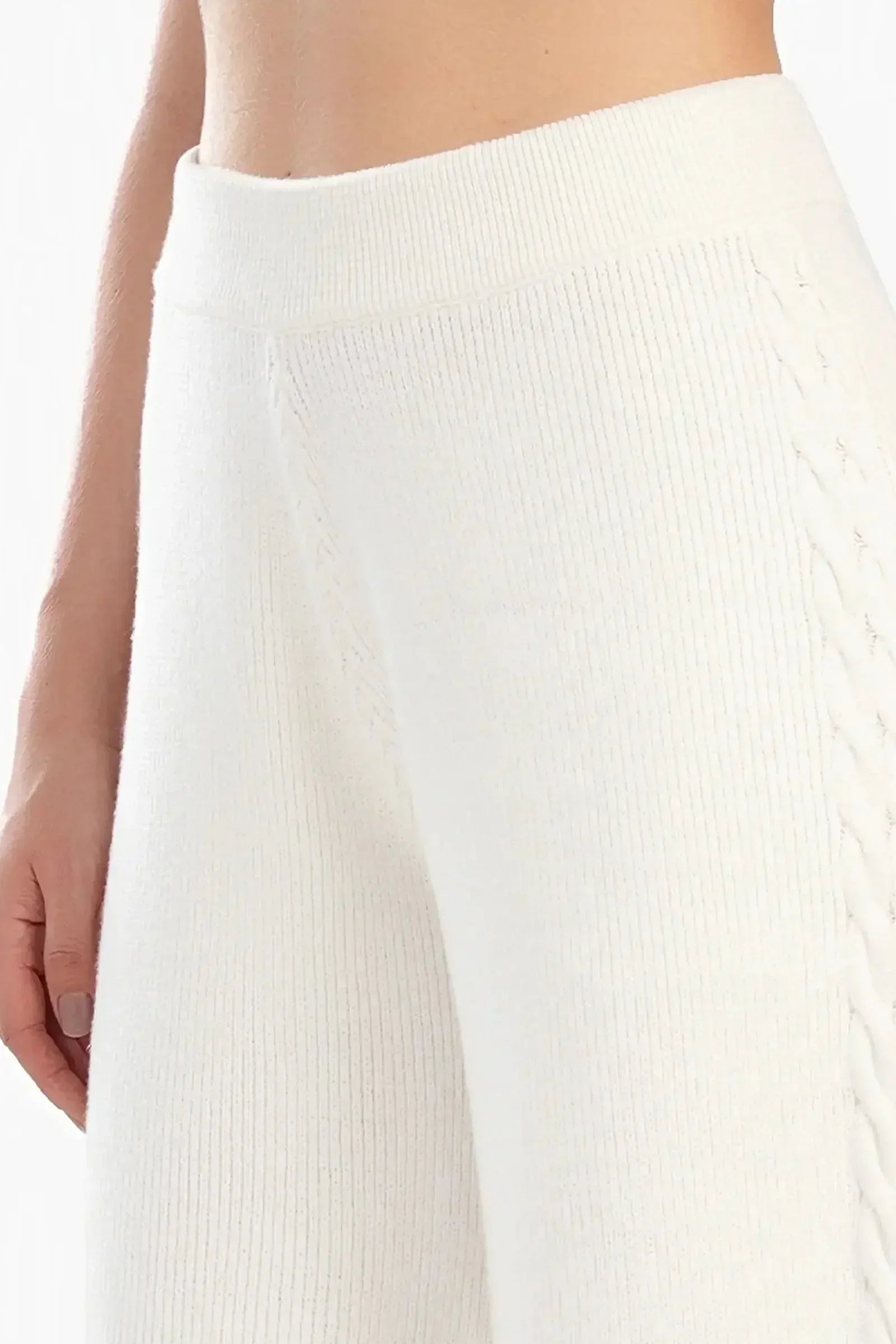 Carina - Ribbed Wool Lounge Pants 4
