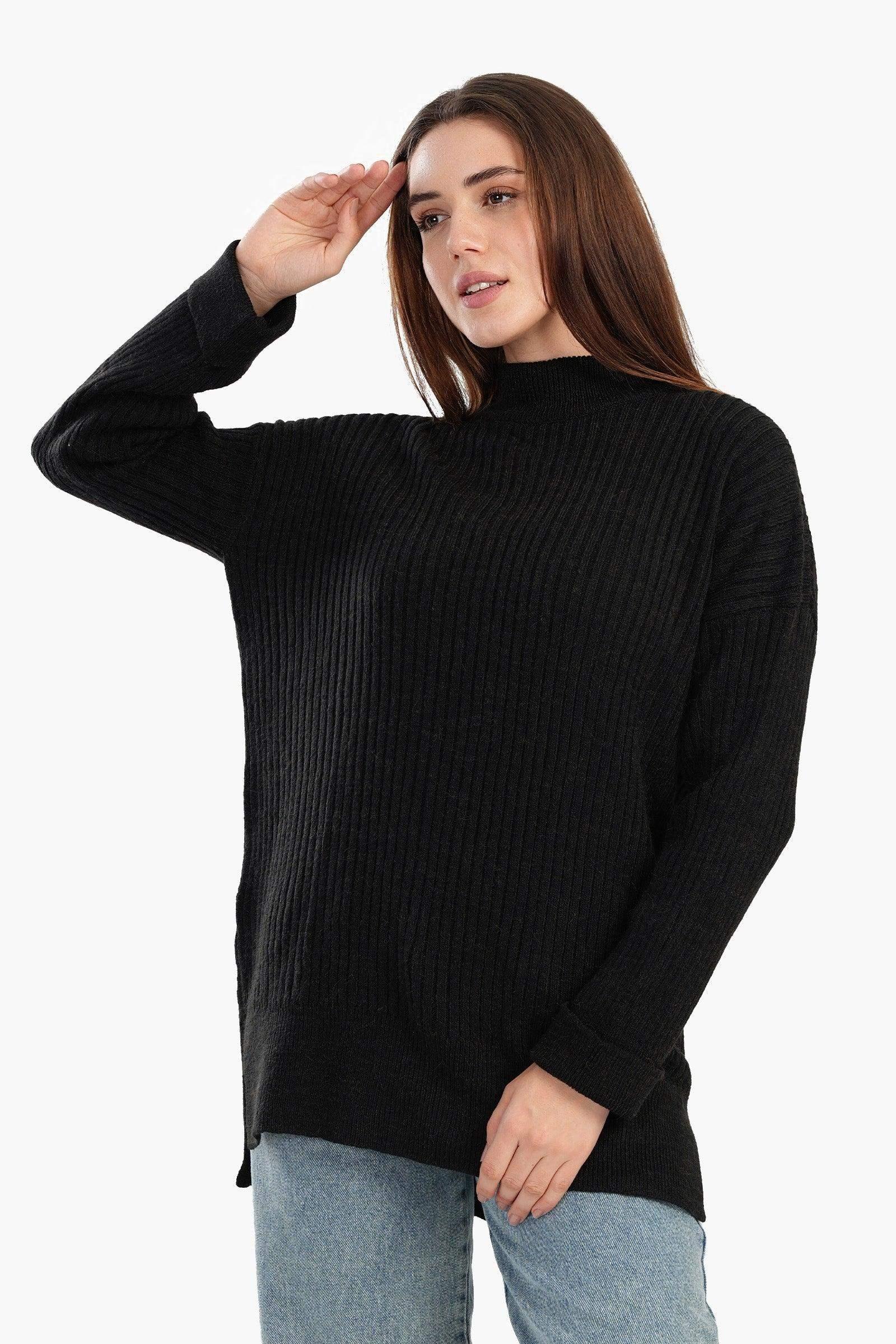 Carina - Relaxed Fit Ribbed Pullover 3