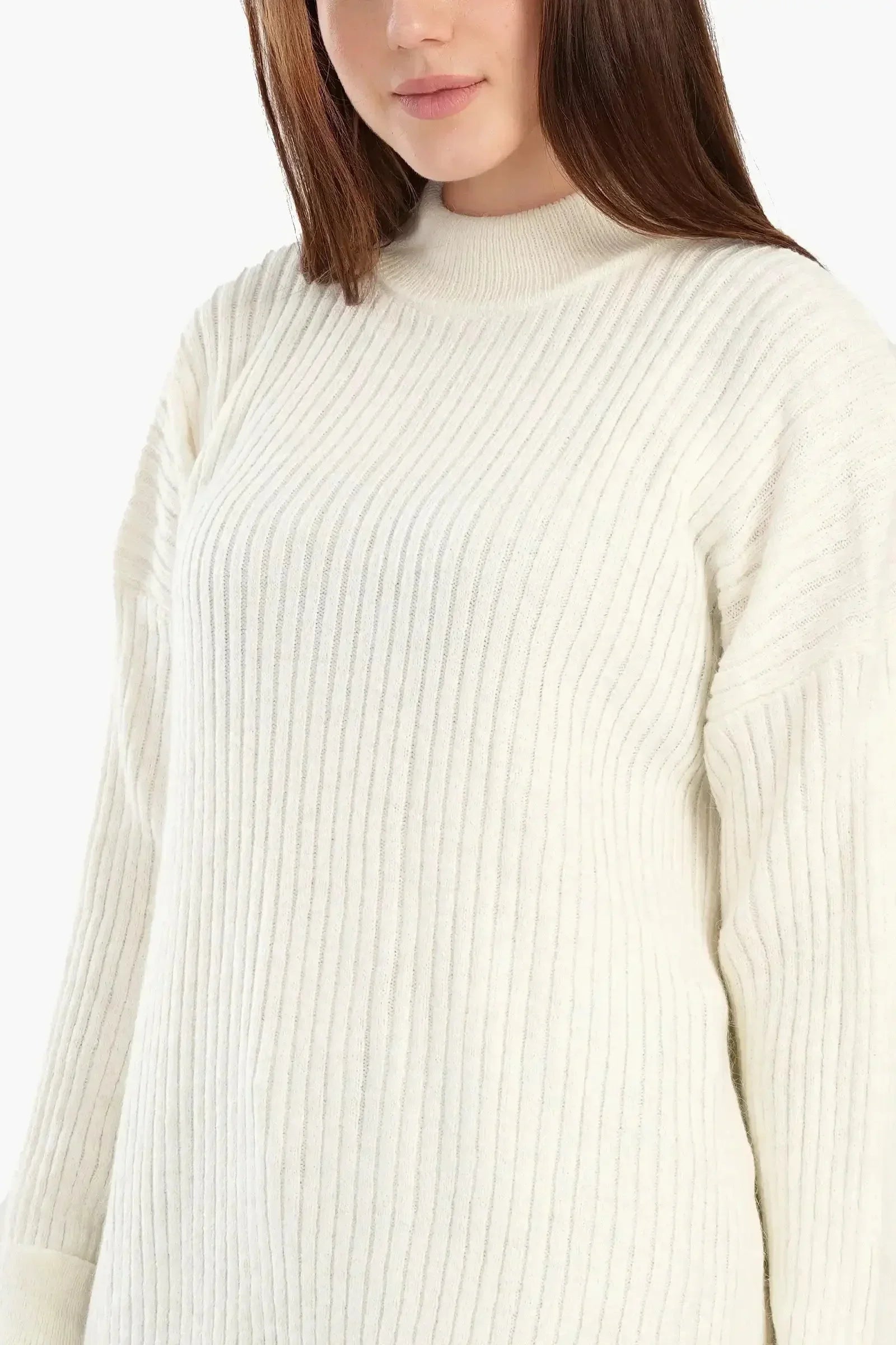 Carina - Relaxed Fit Ribbed Pullover 2