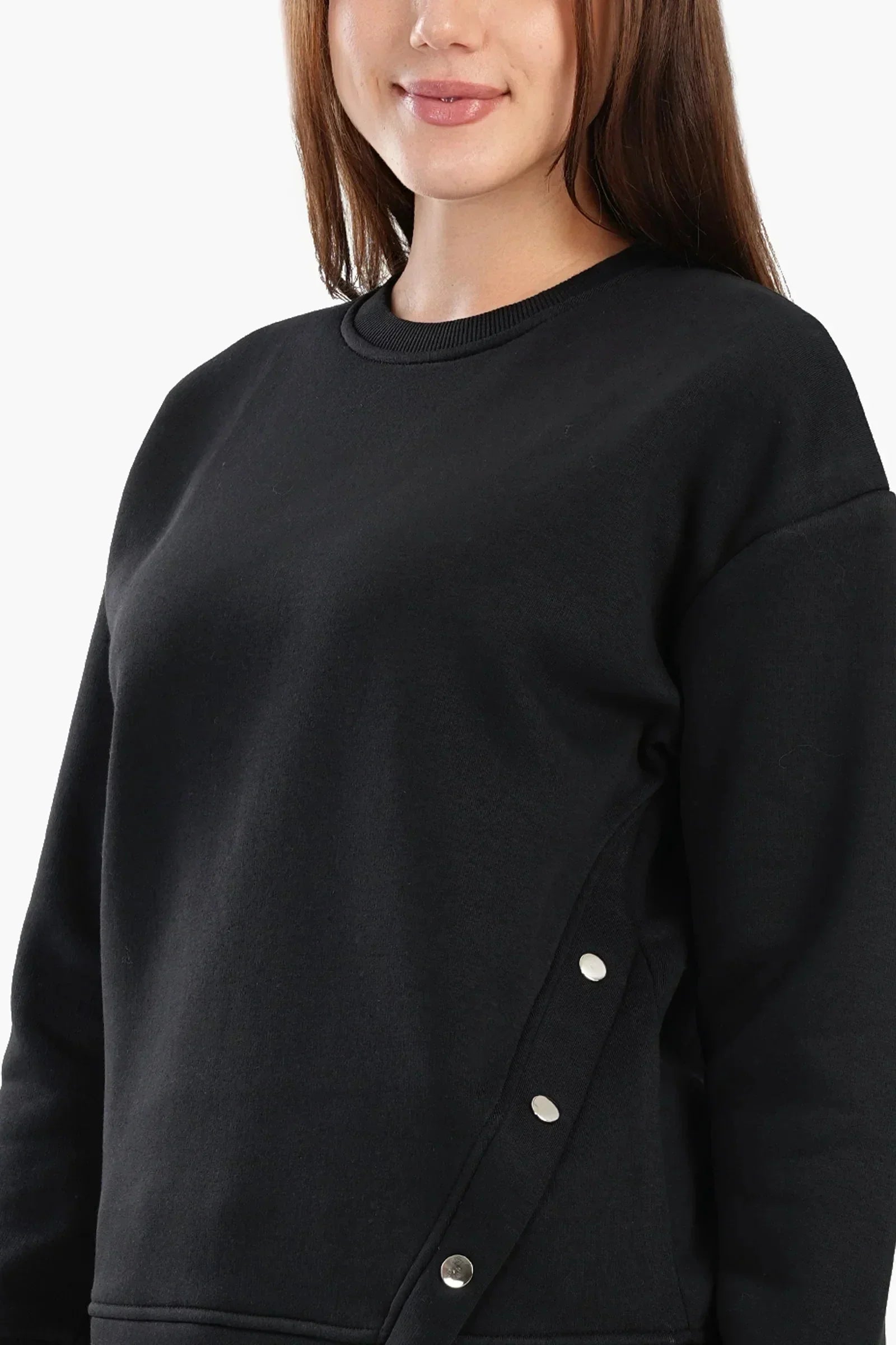 Carina - Round Neck Lounge Sweatshirt 4