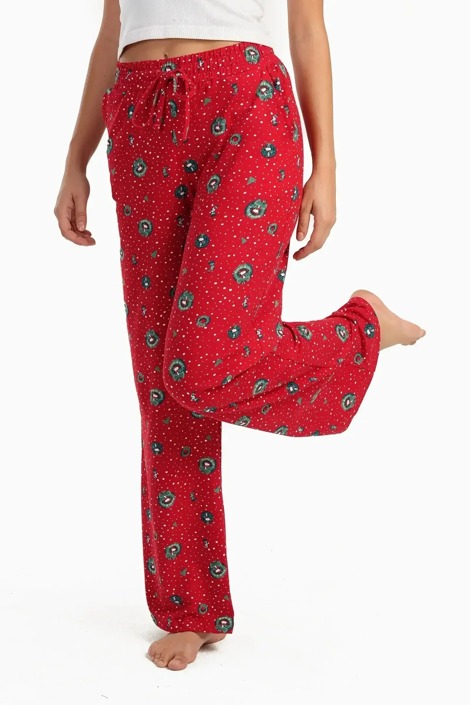 Carina - Snoopy Printed Pyjama Pants 3