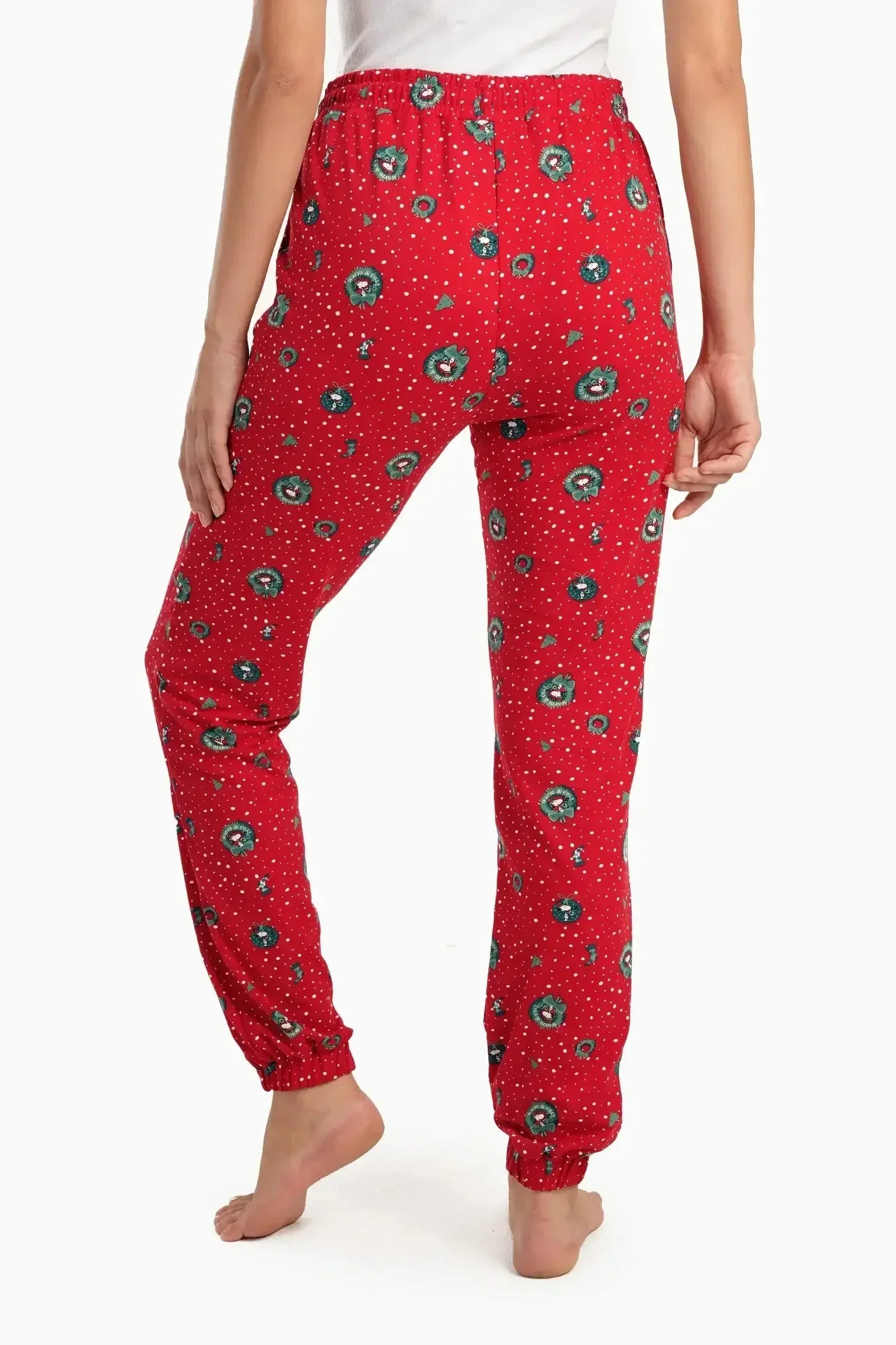 Carina - Carrot Leg Cut Pyjama Pants 2