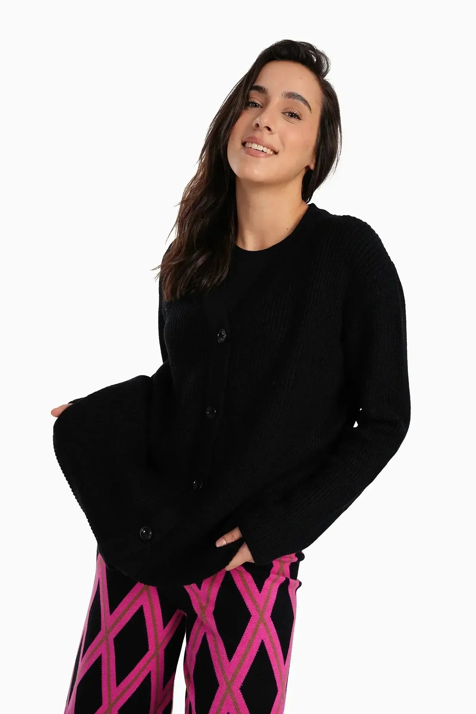 Carina - Trico Button Closure Cardigan 4
