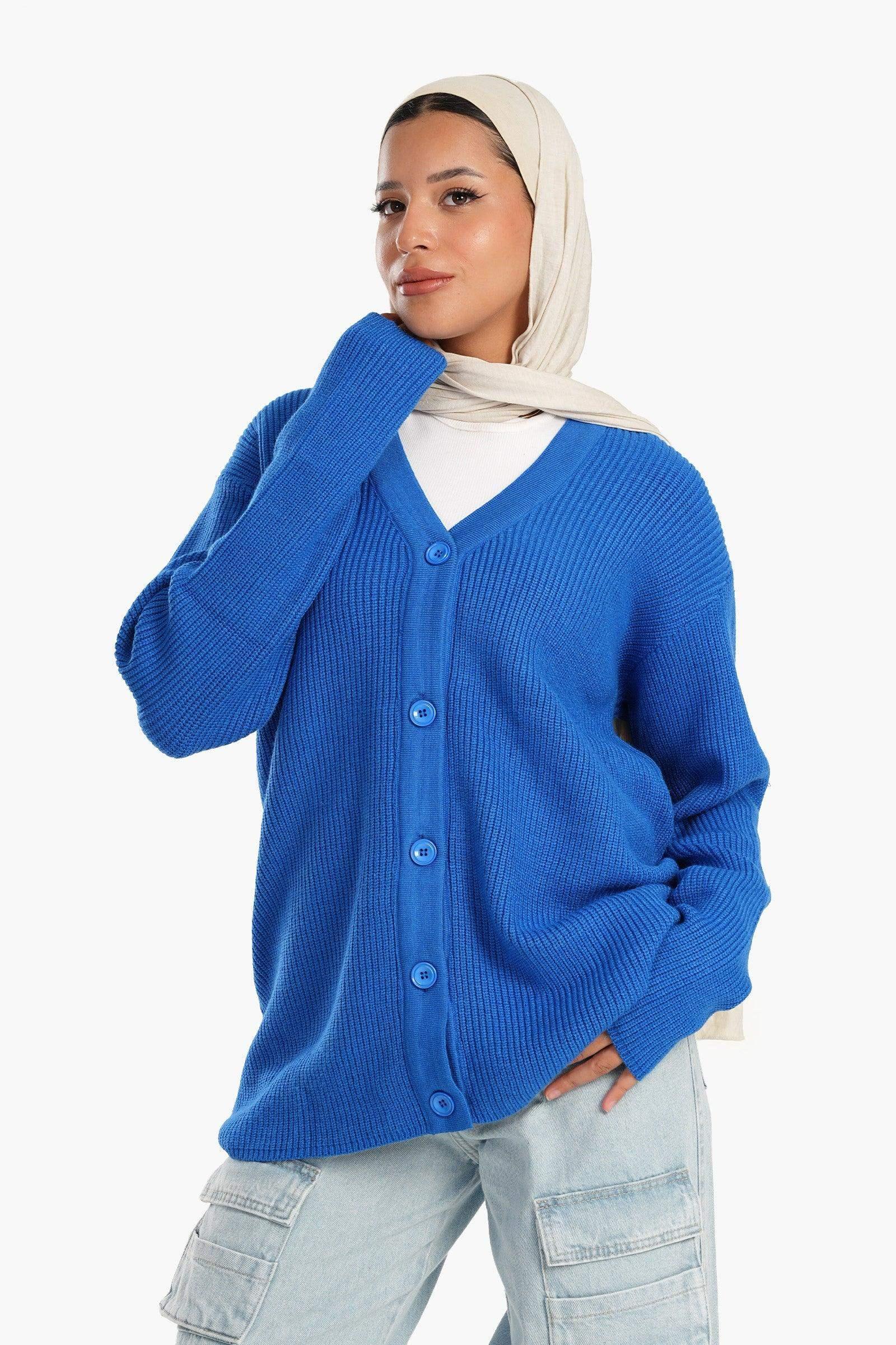 Carina - Trico Button Closure Cardigan 1