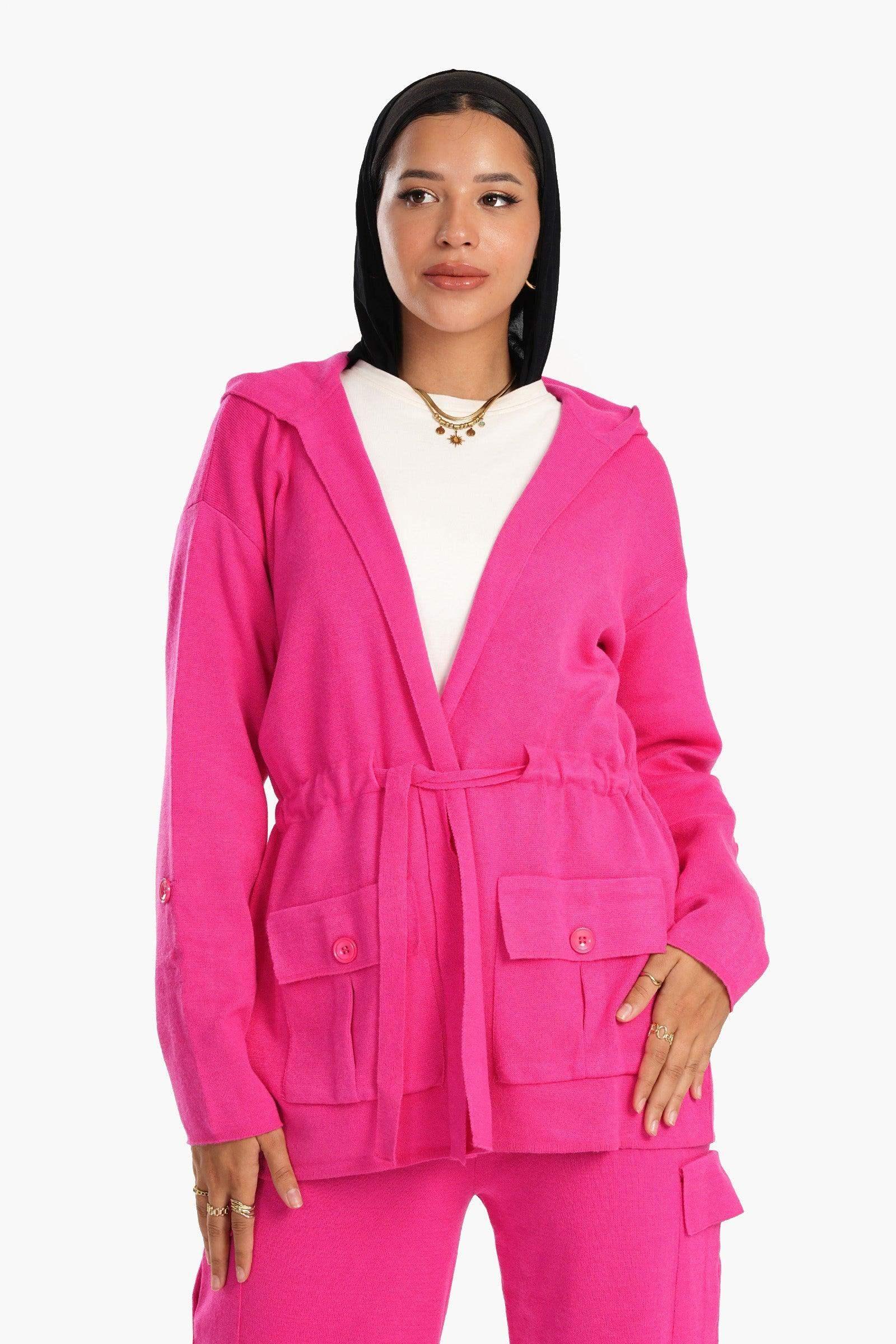 Carina - Lounge Cardigan with Elastic Waist 1