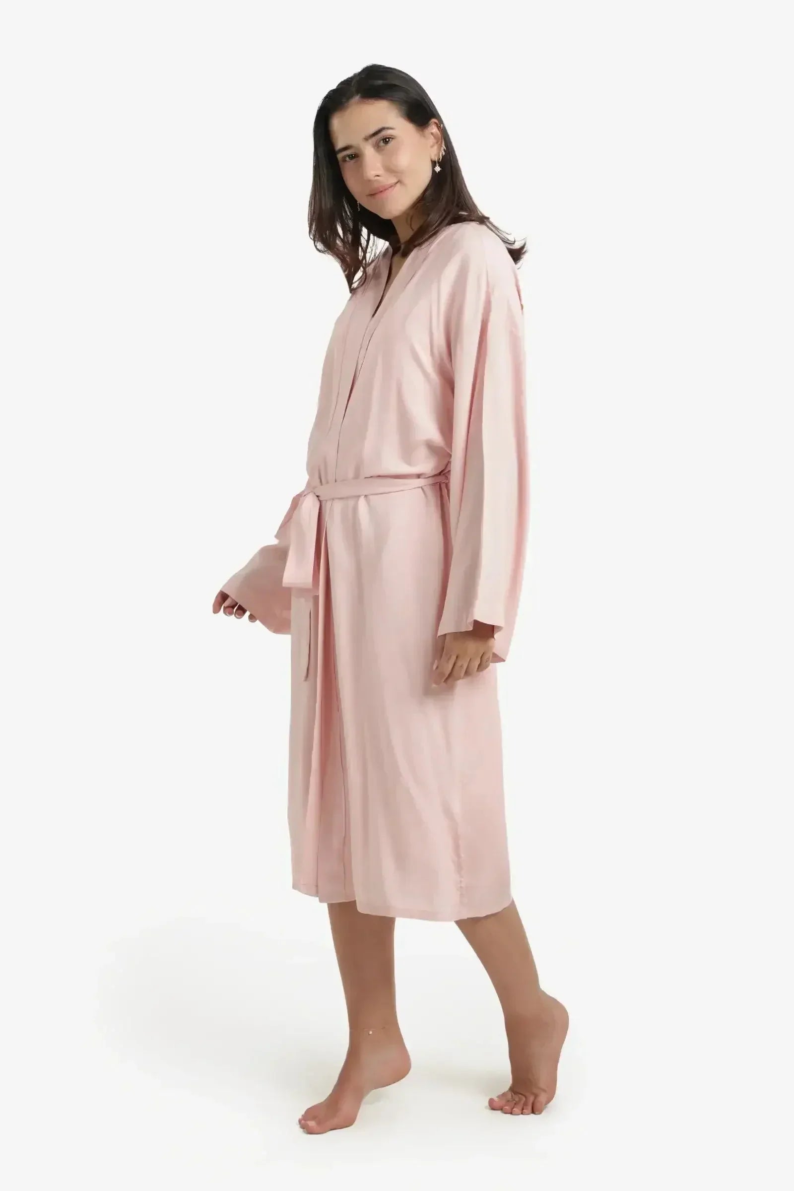 Carina - Printed Back Viscose Robe 3