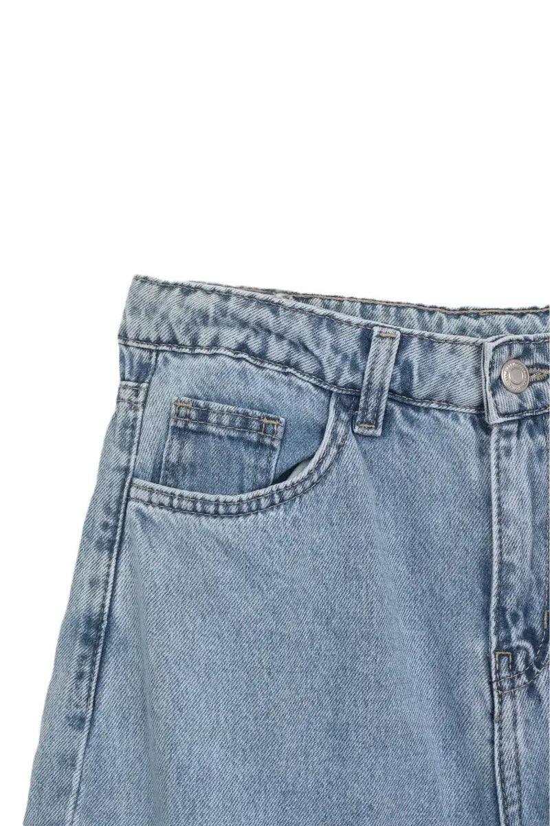 Straight Cut Denim Pants - Carina 9