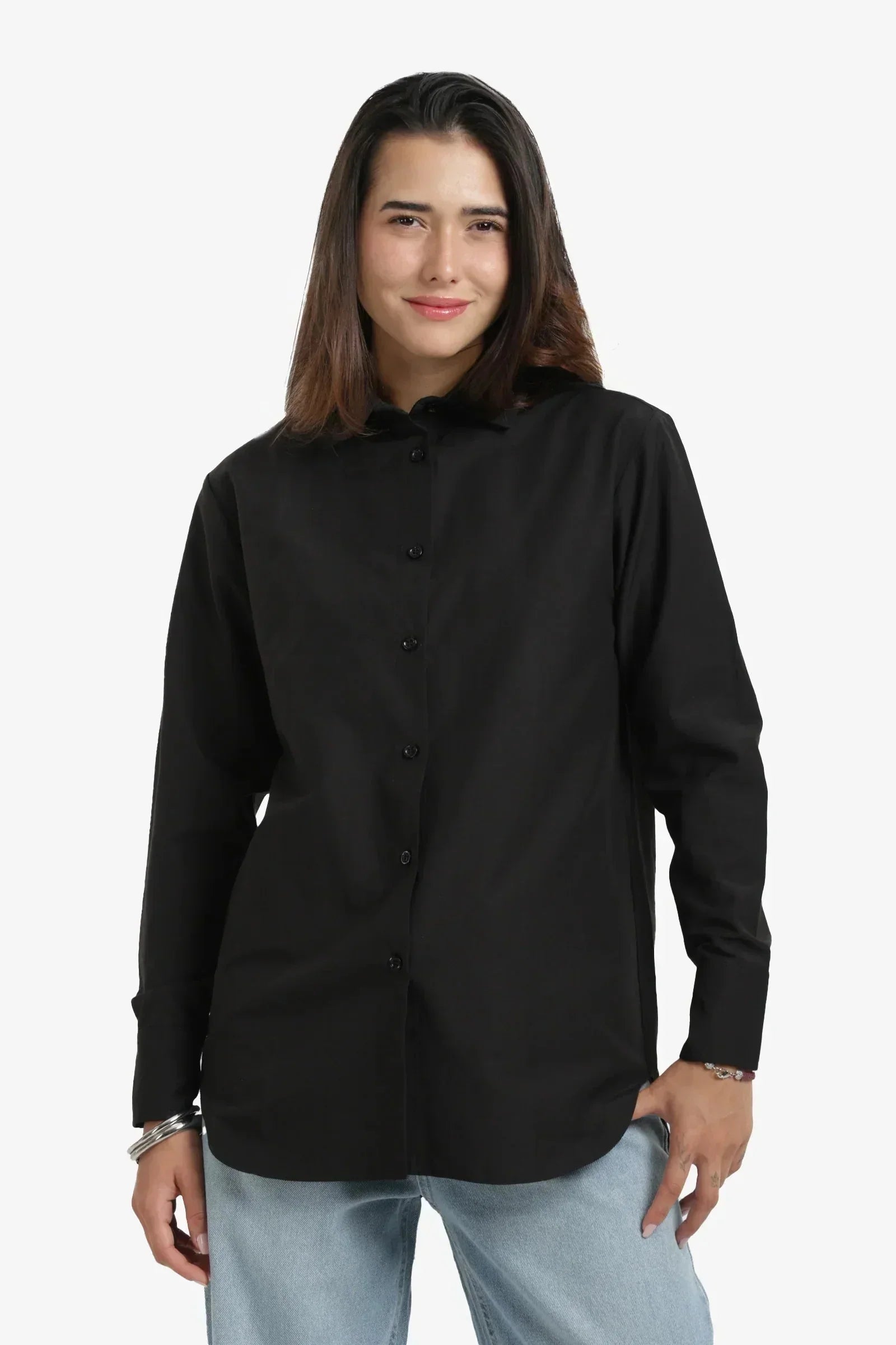 Carina - Relaxed Solid Shirt 2