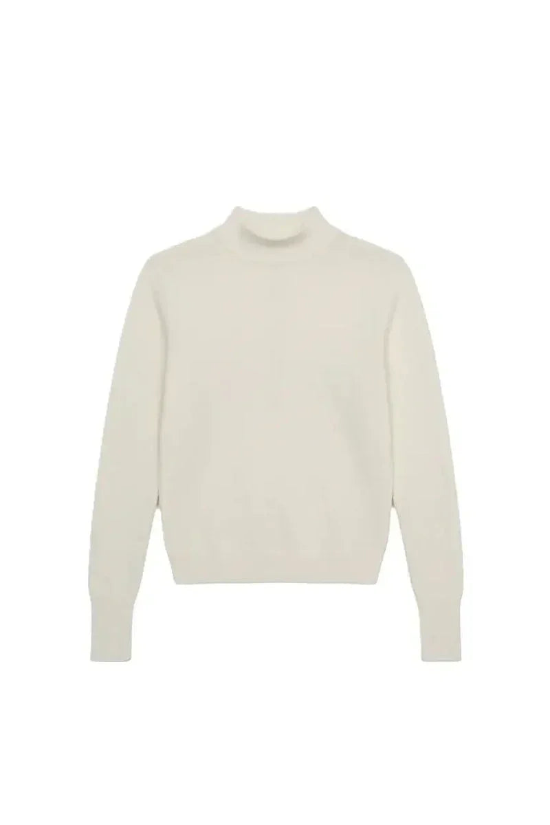 Carina - Slim Mock Neck Top 14