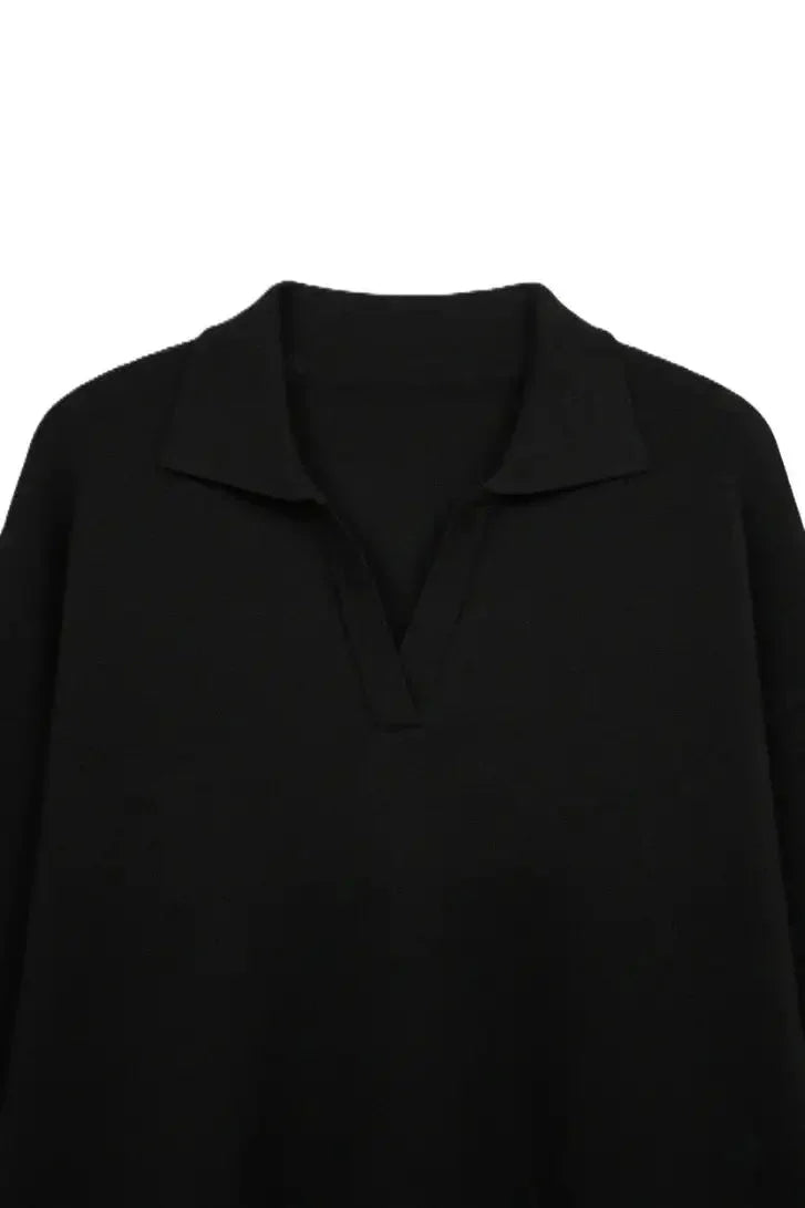 Carina - Relaxed Fit Side-Slit Pullover 17