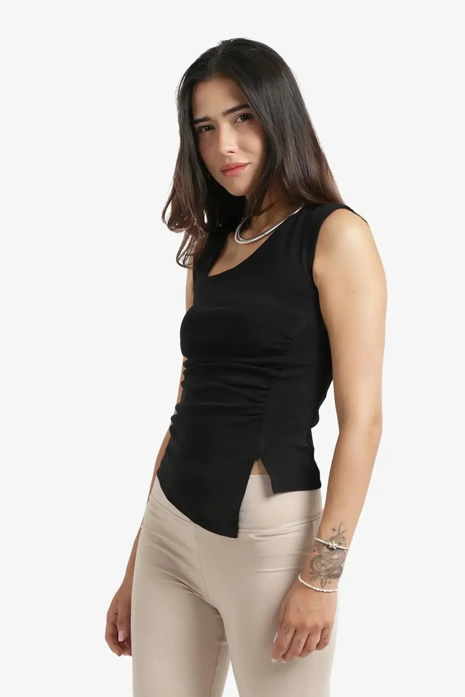 Carina - Asymmetrical Neck Top 6