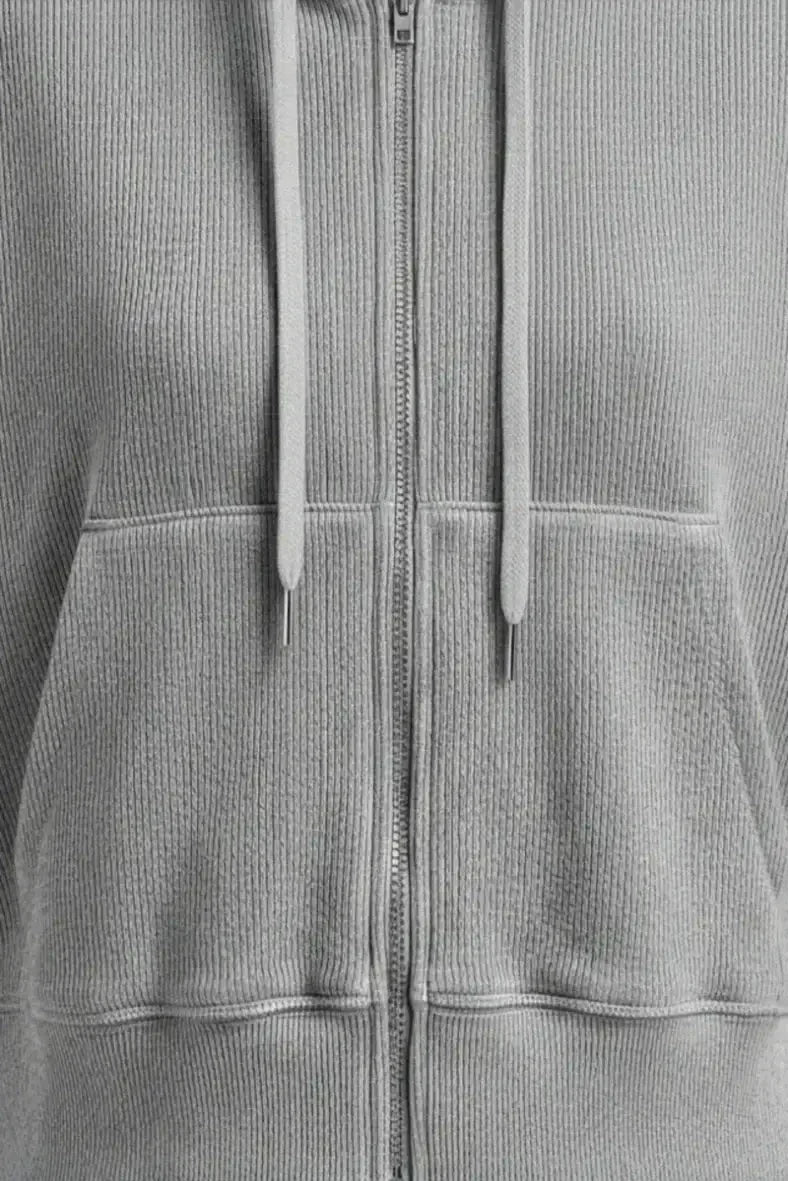 Carina - Hooded Ribbed Lounge Sweatshirt 13