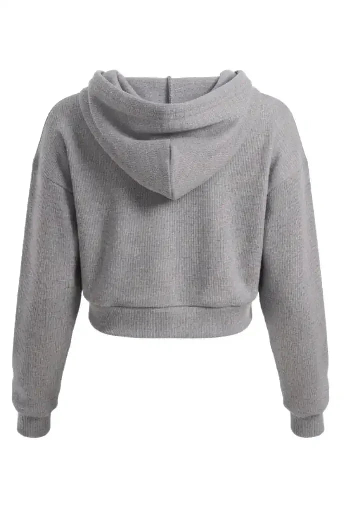 Carina - Hooded Ribbed Lounge Sweatshirt 12