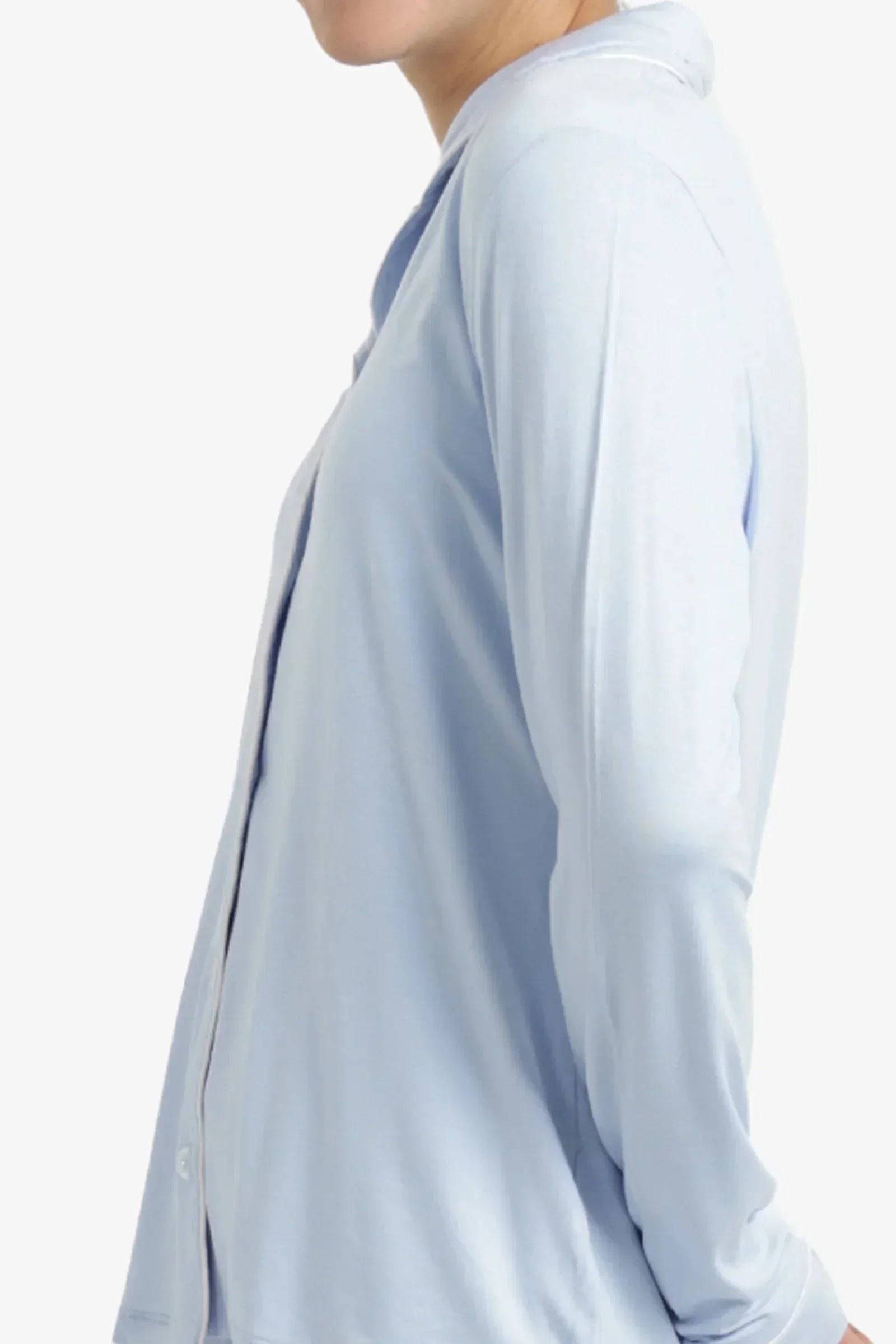 Carina - Classic Piped Viscose Pyjama Set 8