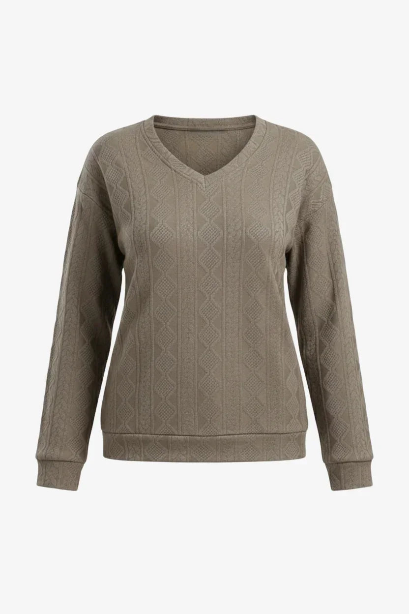 Carina - Cable Knit Pattern Pyjama Set 17