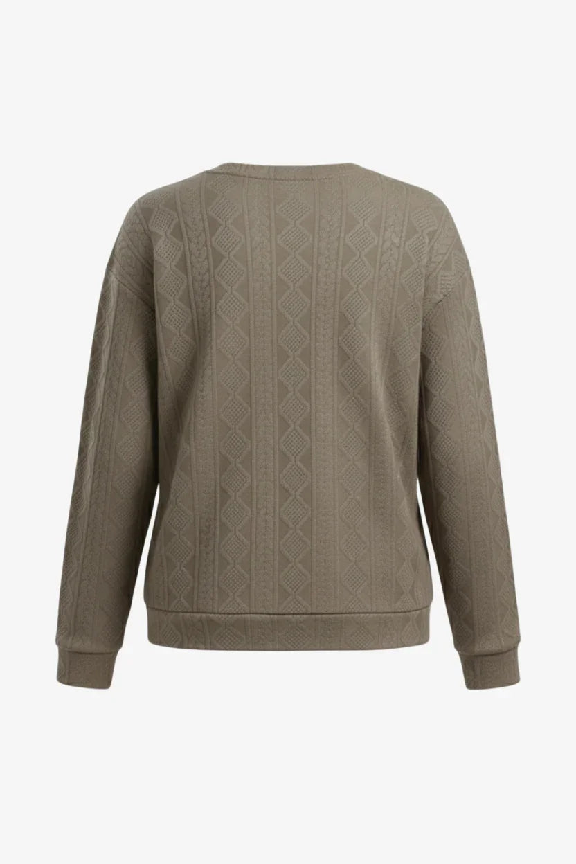 Carina - Cable Knit Pattern Pyjama Set 18