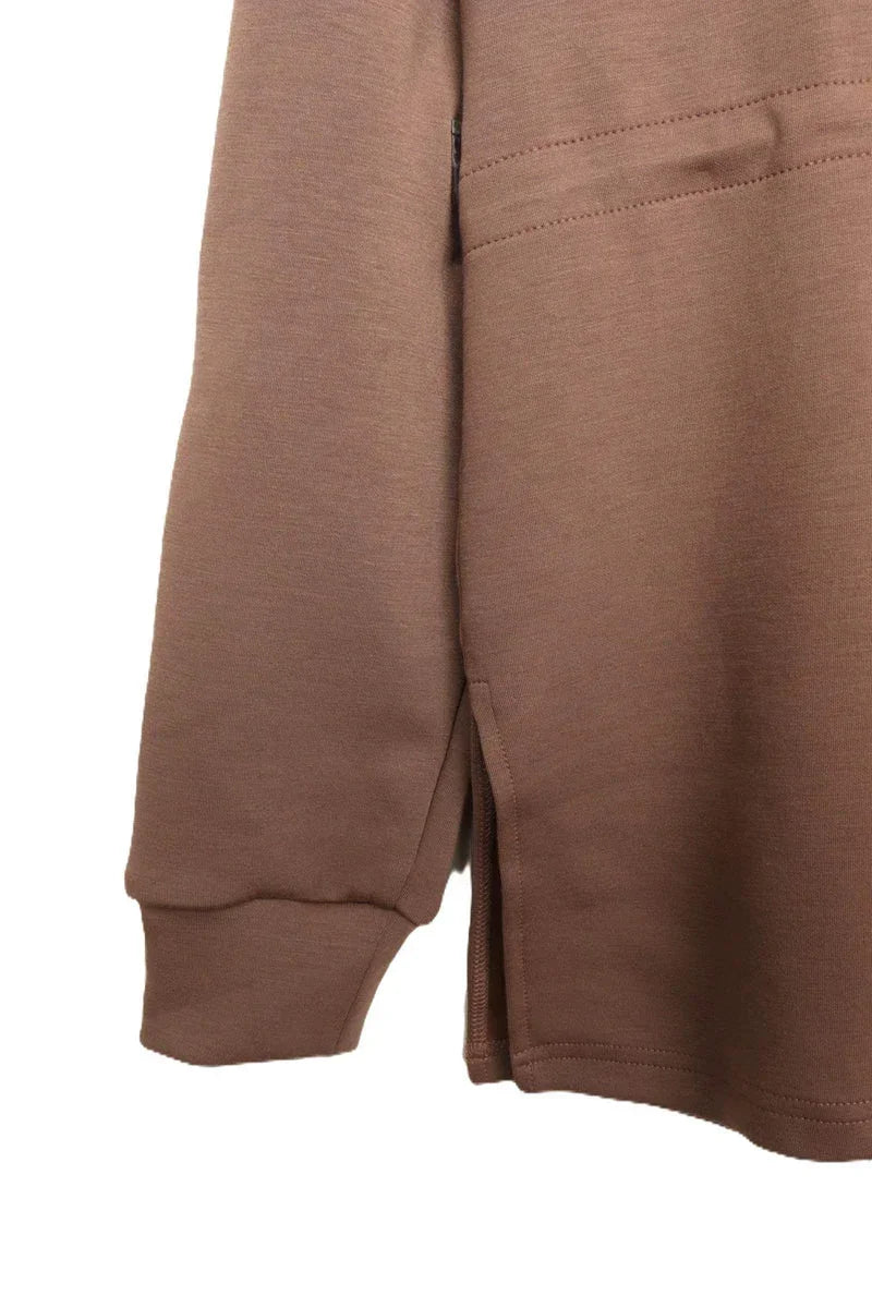 Half Zip-Up Lounge Sweatshirt - Carina 16