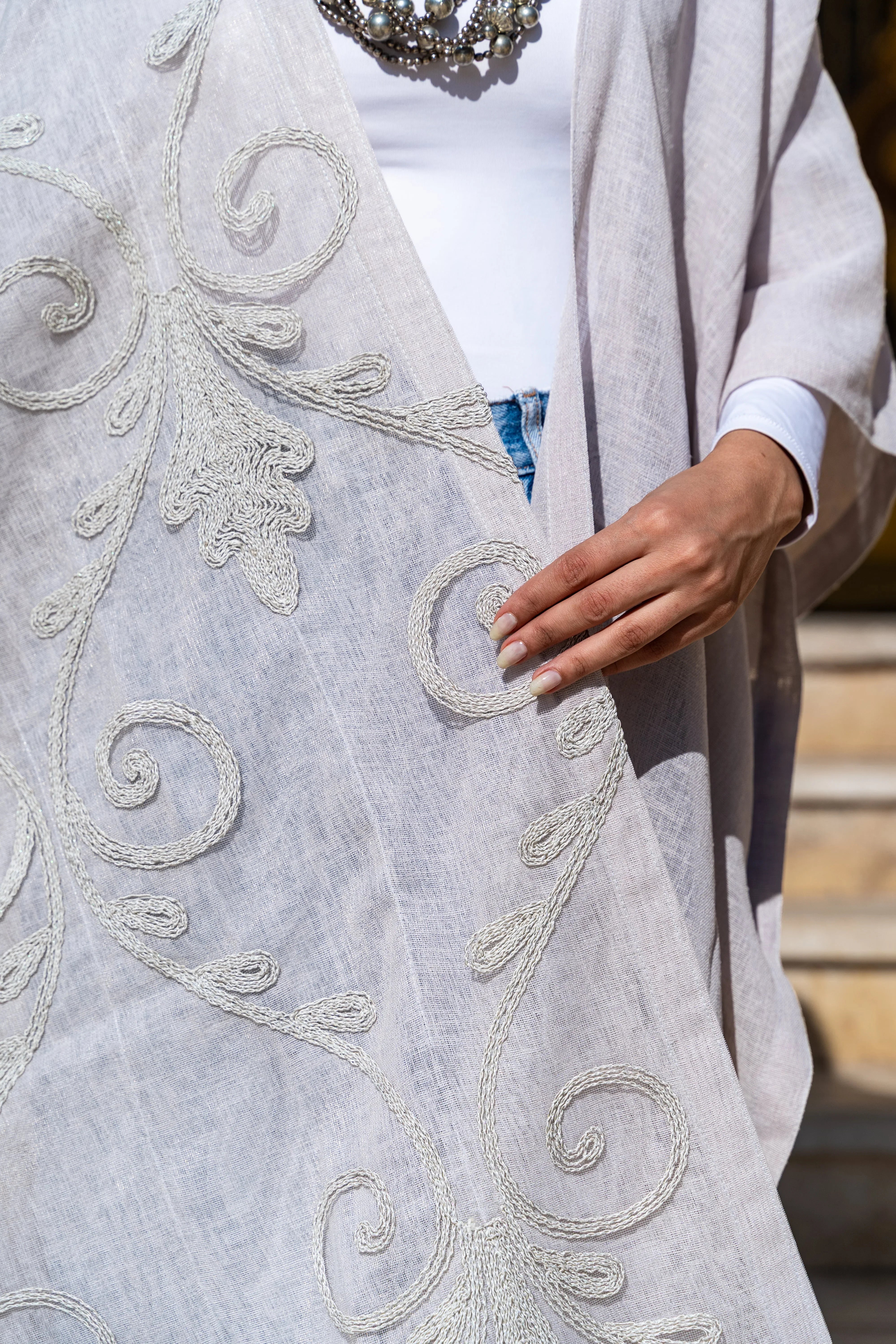 Dress Code - Greige linen 2