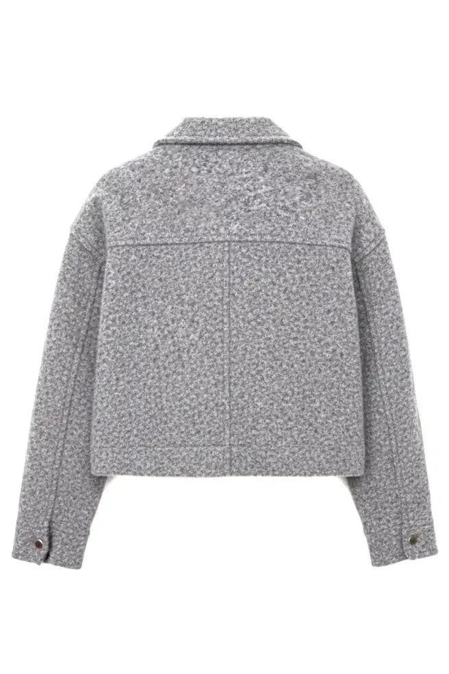 Carina - Cropped Fleece Zip-Up Jacket 12