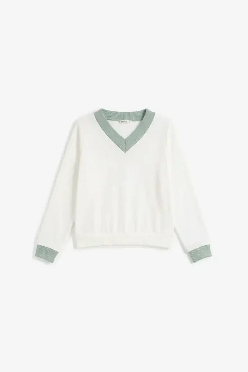 Carina - Velvet V-Neck Pyjama Set 13