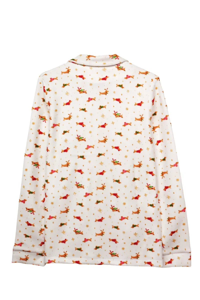 Carina - Christmas Printed Pyjama Set 7