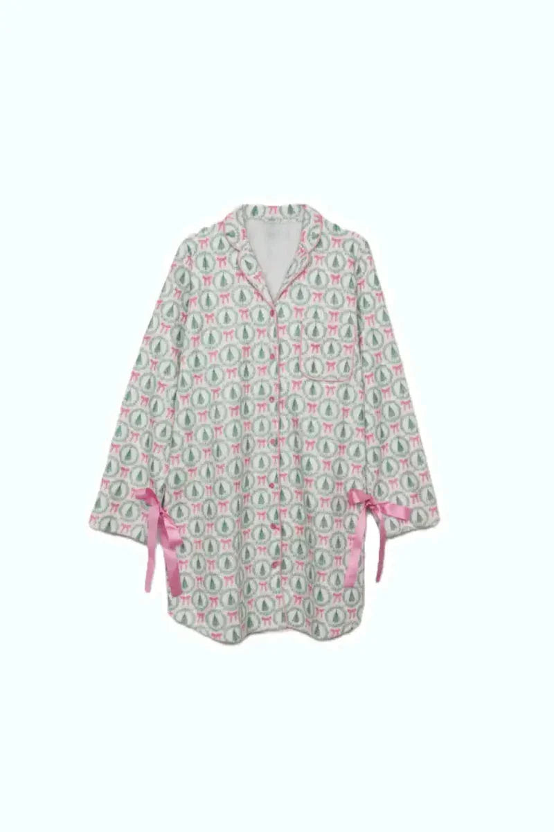 Carina - Bow-Sleeve Night Shirt 5