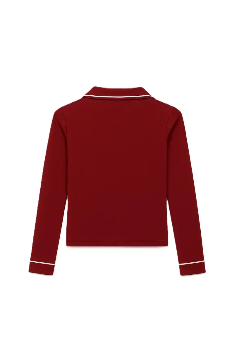 Carina - V-Collared Neck Top 13