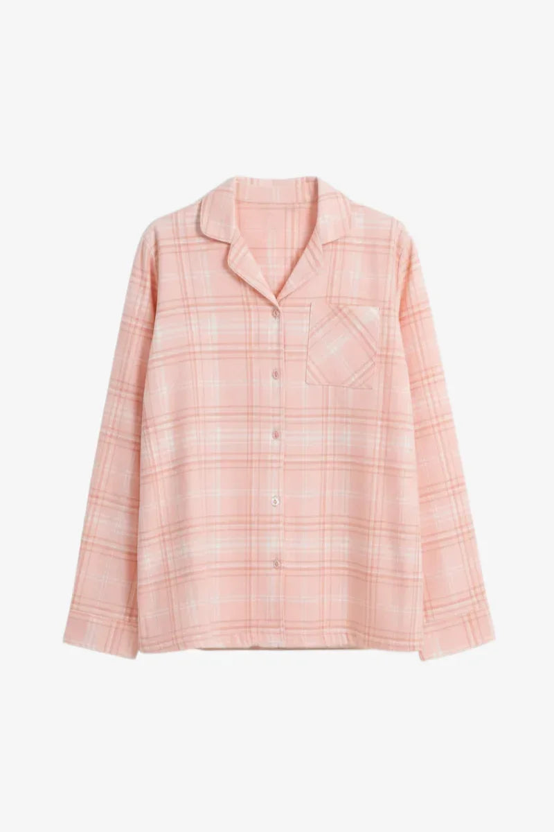 Carina - Cozy Plaid Pyjama Set 5