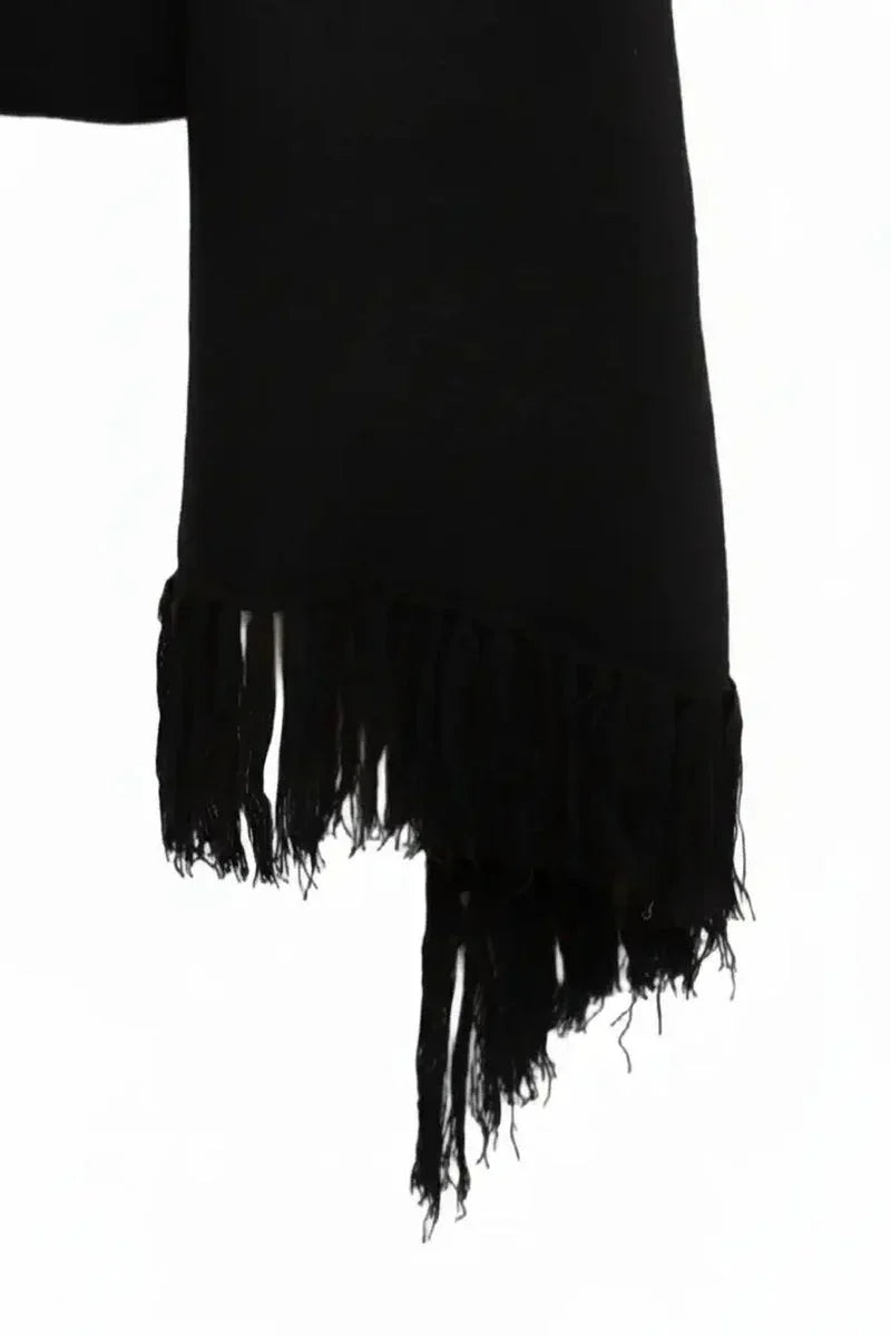 Carina - Fringed Rectangular Shawl 13