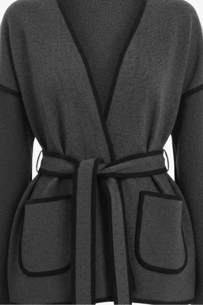 Carina - Open-Neck Wrap Jacket 3